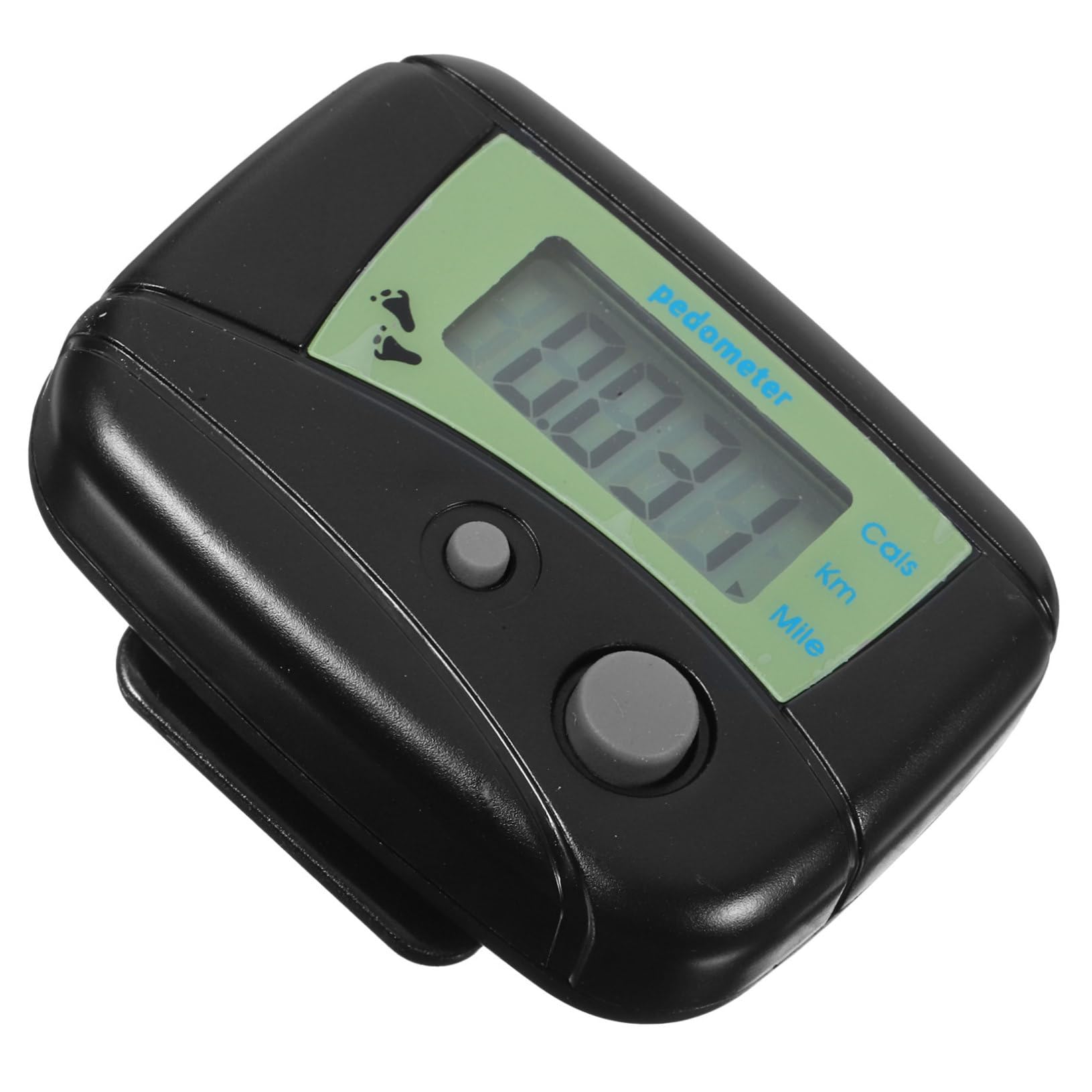Kisangel 10pcs Clip-on Pedometer - Step Counter for Walking, Running & Hiking - Digital Walking Distance Tracker - Fitness Activity Monitor for Men & Women - Perfect for Workouts, Jogging & Daily Steps Tracking