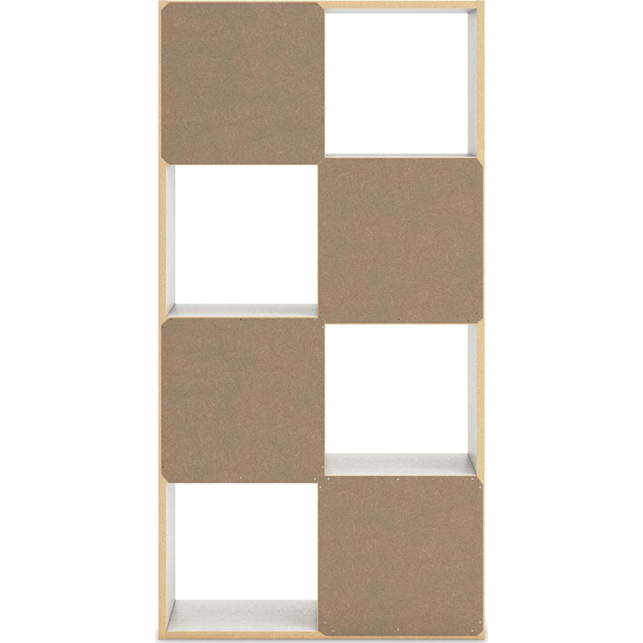Aprilyn White Bookcase - Modern Bookshelf for Living Room, Bedroom & Office - Sturdy Wooden Storage Shelf for Books, Decor & Essentials