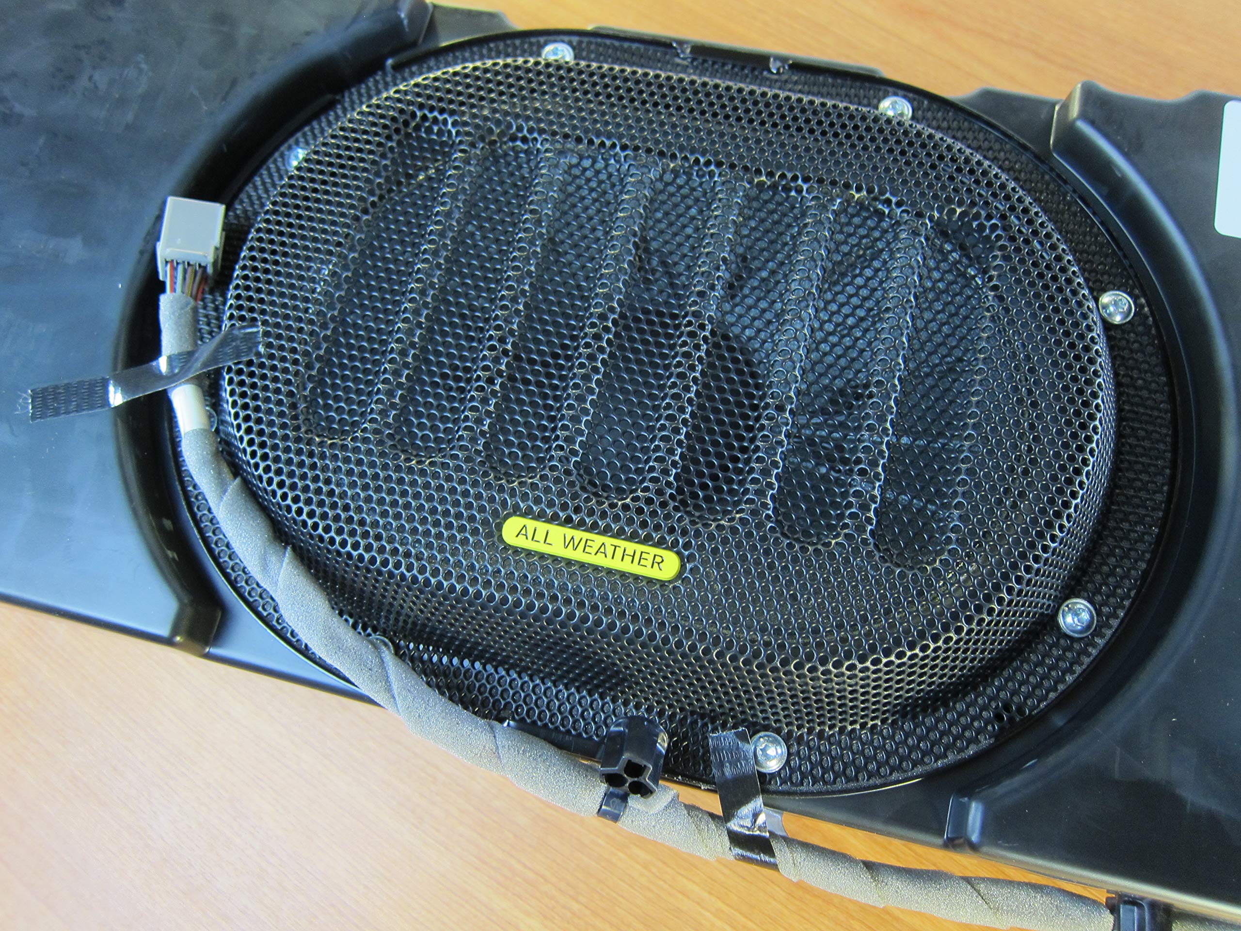 2015-2019 Jeep Wrangler Waterproof Overhead Speaker System with Wiring Harness - OEM Replacement for All-Weather Sound - Perfect for Off-Road Adventures & Outdoor Music