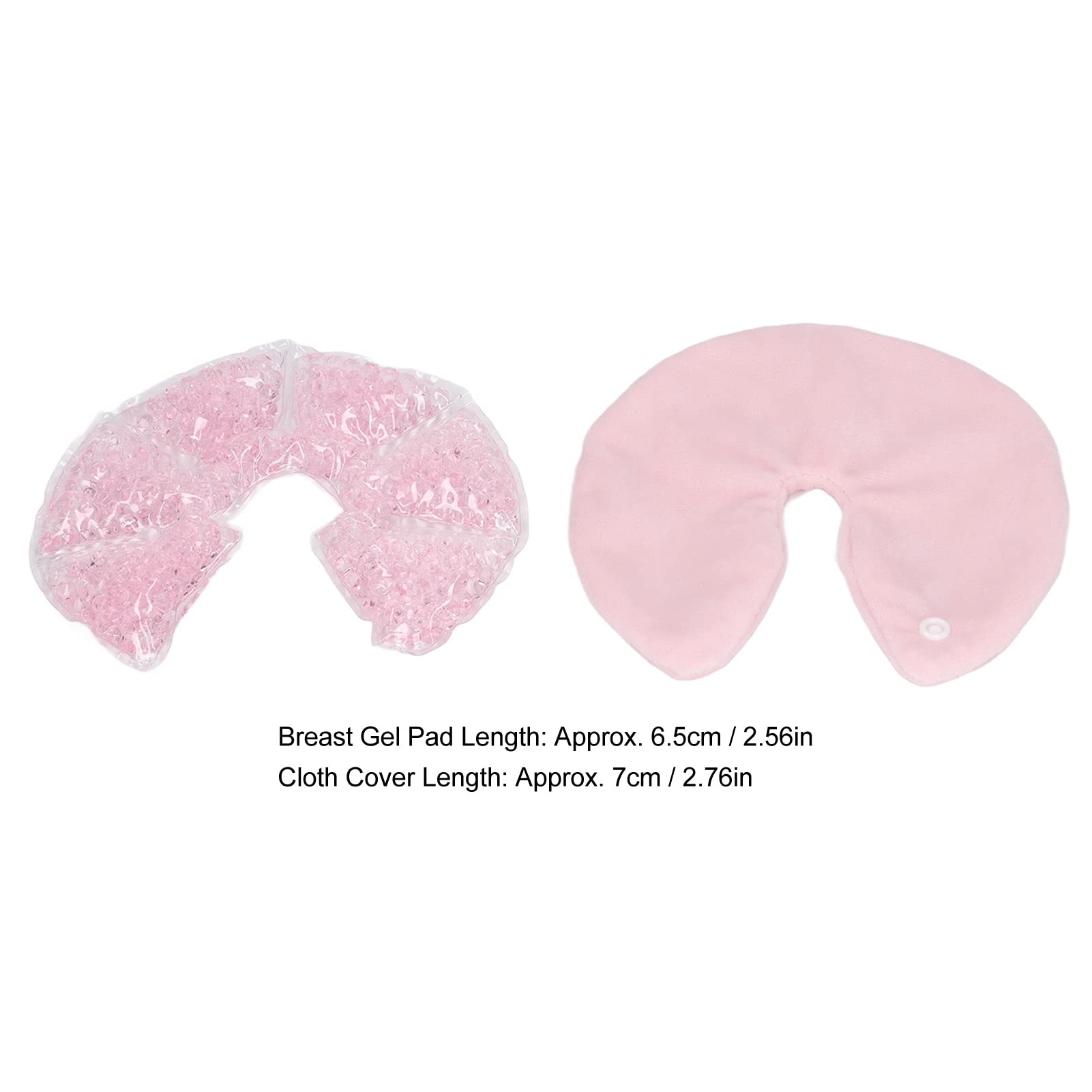 **Hot & Cold Breastfeeding Gel Packs for Nursing Moms – Soothing Relief for Soreness & Milk Flow – Reusable Screw-Shaped Compress – Home Use (Pink) – Perfect for Postpartum Care & Lactation Comfort**