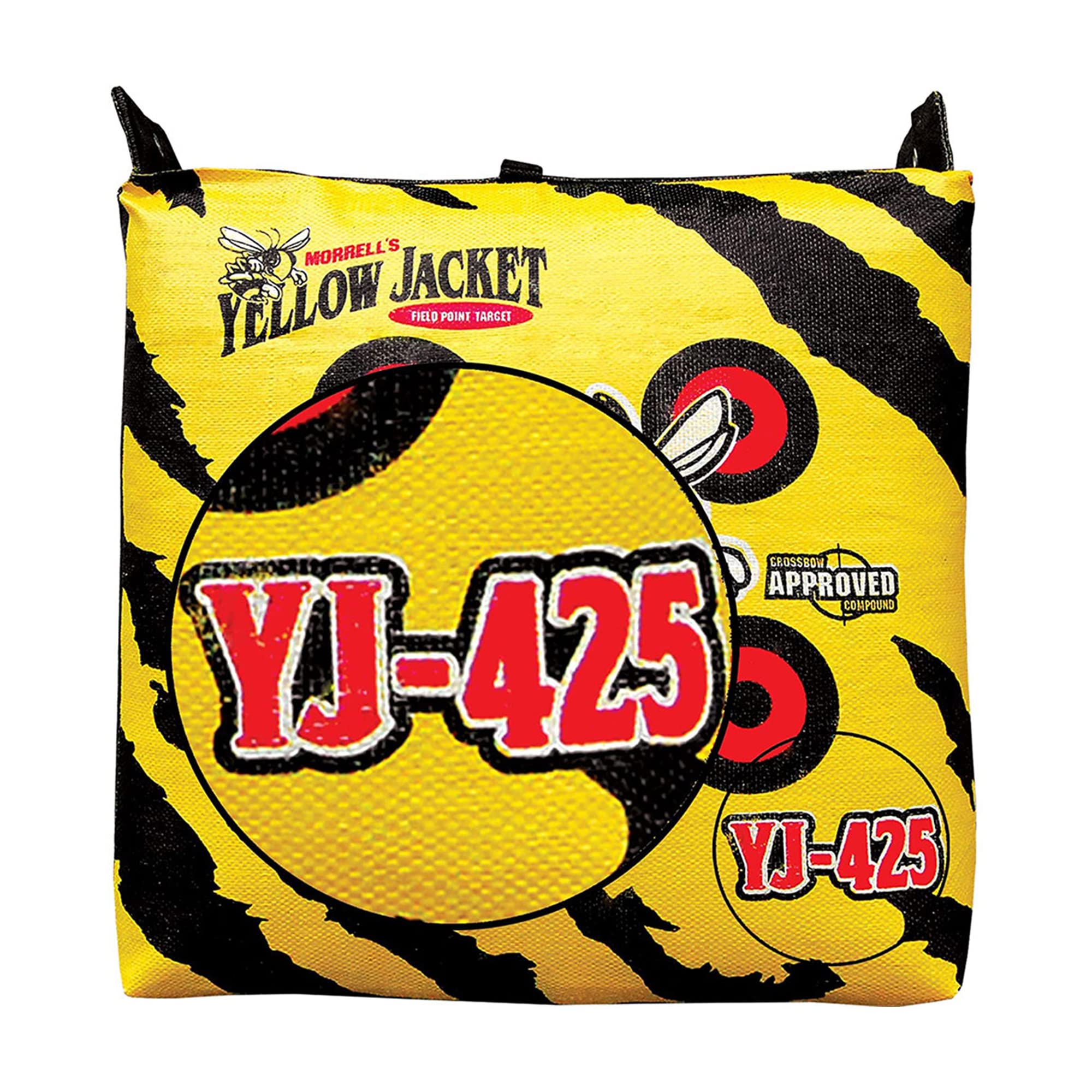 Morrell Outdoor Field Point Archery Target - 30 Inch Yellow Bag with Stand for Range Practice & Hunting | Perfect for Backyard Training, Competition Shooting & Outdoor Archery Practice
