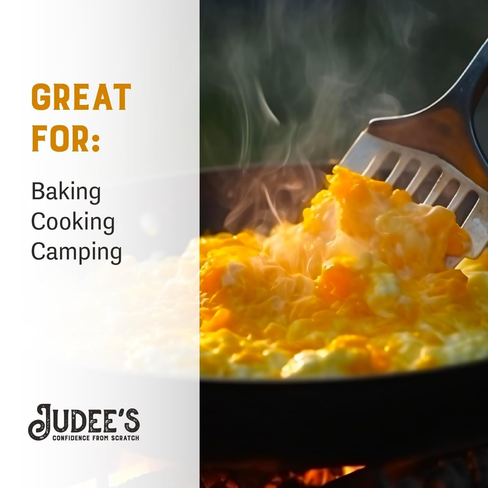 Judee’s Dried Whole Egg Powder 3 lbs - Gluten-Free Baking Essential for Pancakes, Cookies & Bread - Perfect for Camping, Emergency Food Prep & Quick Breakfasts - Long Shelf Life Pantry Staple