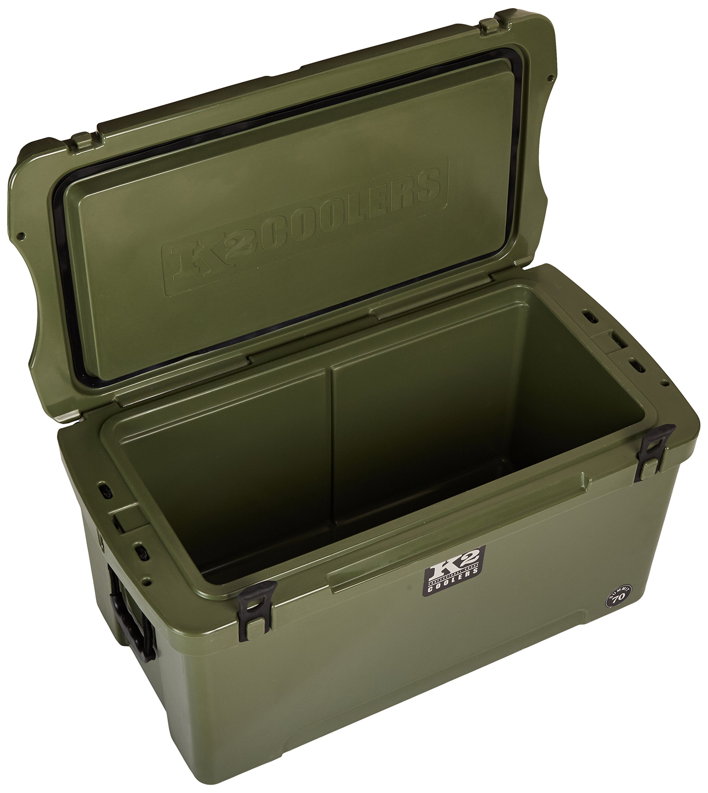 K2 Coolers Summit 70 Quart Heavy Duty Rolling Cooler - Premium Ice Chest for Camping, Beach, Tailgating & Outdoor Adventures