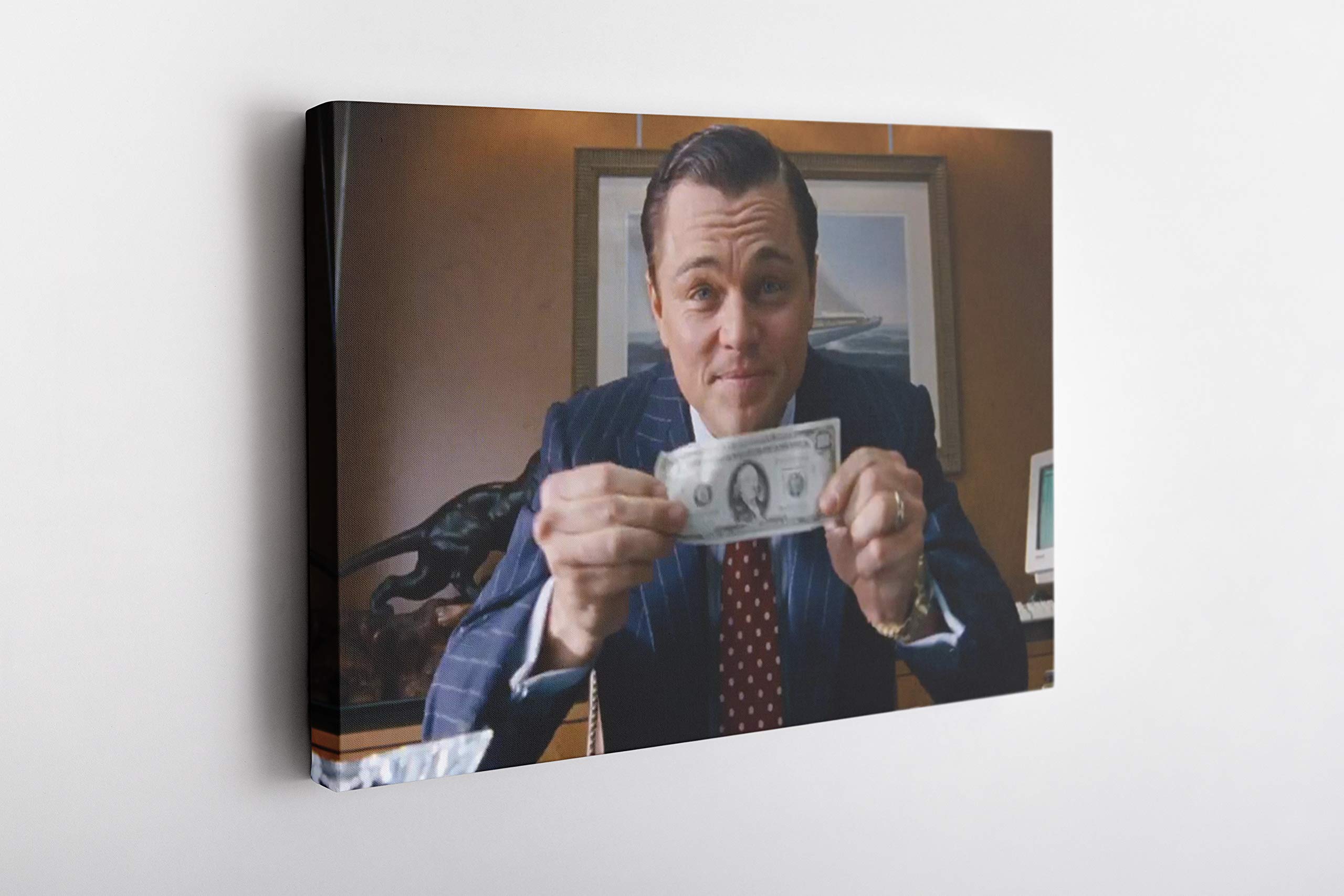Leonardo DiCaprio Wolf of Wall Street Canvas Wall Art - 45