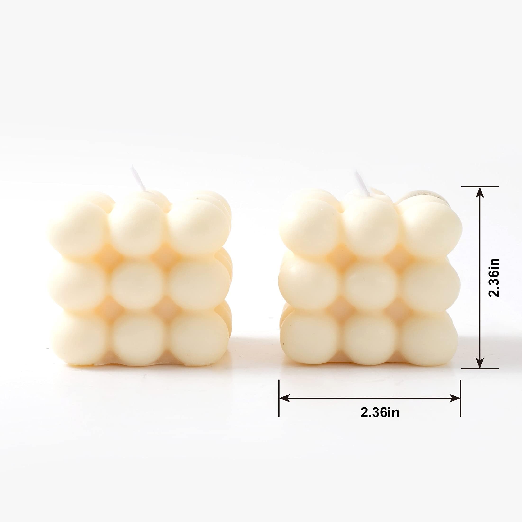 Soy Wax Scented Candles Set of 2 - Aromatherapy Decorative Candles for Bedroom, Bathroom, Romantic Gifts for Mother, Friends, Lover | Relaxing Ambiance for Spa Nights, Date Nights & Self-Care Moments