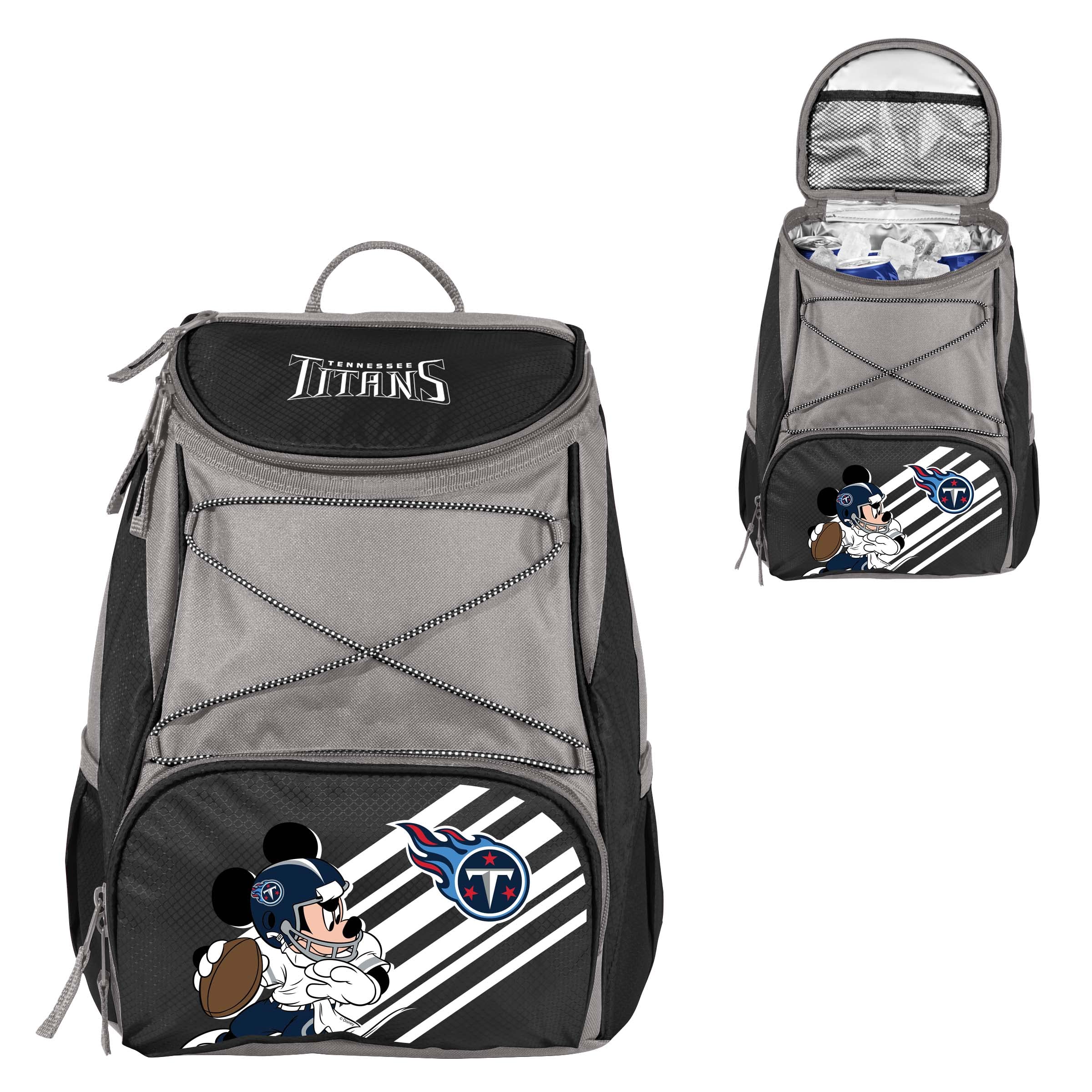 PICNIC TIME NFL Unisex-Adult Mickey PTX Backpack Cooler - Insulated Lunch Bag for Football Games, Tailgating, Camping & Outdoor Adventures