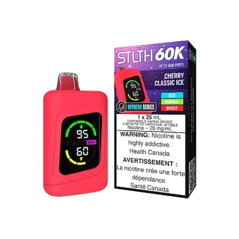 STLTH 60K Disposable Vape - 60000 Puffs & 25mL E-Liquid Capacity - Long-Lasting Flavored Vape Pen for All-Day Use | Perfect for Travel, Parties, and On-the-Go Vaping