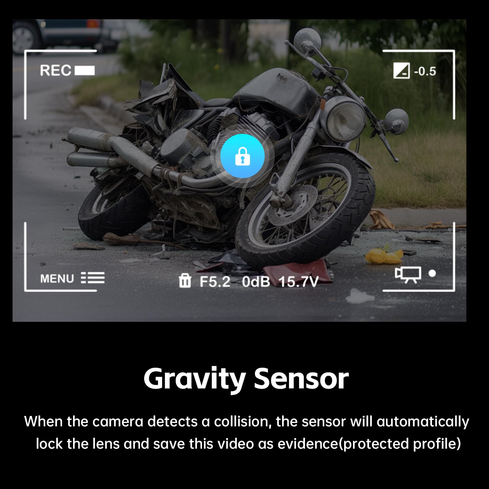 FreedConn Motorcycle Bluetooth Headset with 2K Camera - 360° HD Video, 6-Way Intercom, 1500M Range, IP65 Waterproof, 128GB TF Card - Perfect for Group Rides, Vlogging & Adventure Motorcycling