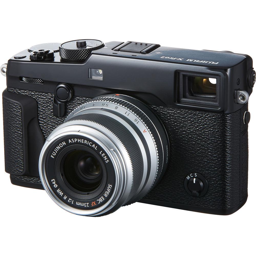 Fujinon XF 23mm F2 R WR Lens (Silver) - Compact Weather-Resistant Prime Lens for Fujifilm X-Mount Cameras | Perfect for Street, Travel & Portrait Photography