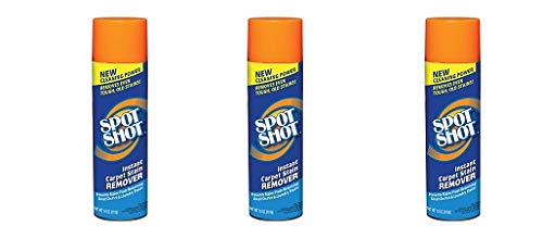 WD-40 009934 Spot Shot Professional Instant Carpet Stain Remover - 18oz Spray Can (Pack of 12) | Fast-Acting Carpet Cleaner for Pets, Food & Wine Stains | Perfect for Homes, Offices & Hotels