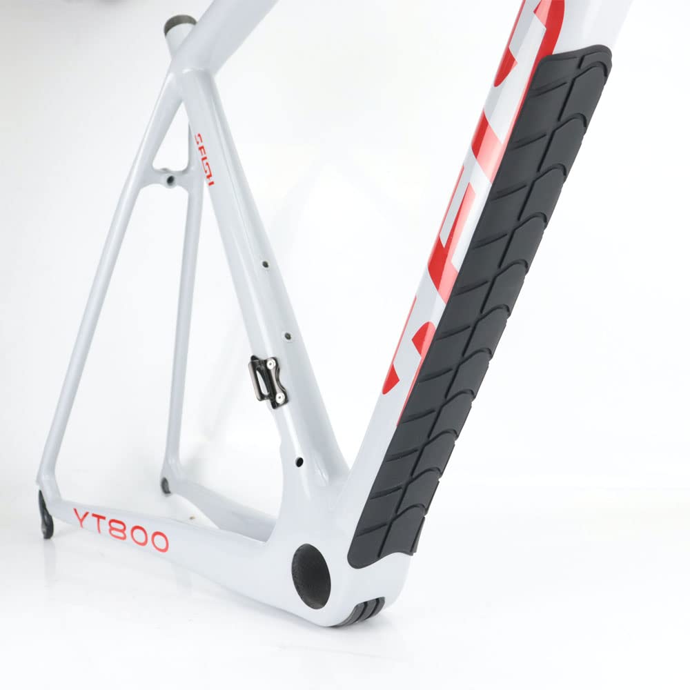 Bike Chainstay Protector - Durable Silicone Guard Pad for Mountain & Road Bikes - Frame Protection from Chain Damage - Perfect for Commuting, Racing & Off-Road Cycling