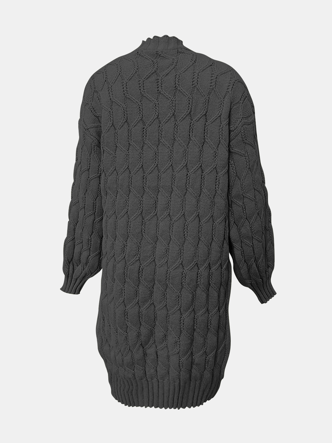 Open Front Long Sleeve Cardigan for Women - Soft Knit Lightweight Sweater Wrap - Perfect for Office, Lounge & Fall Layering