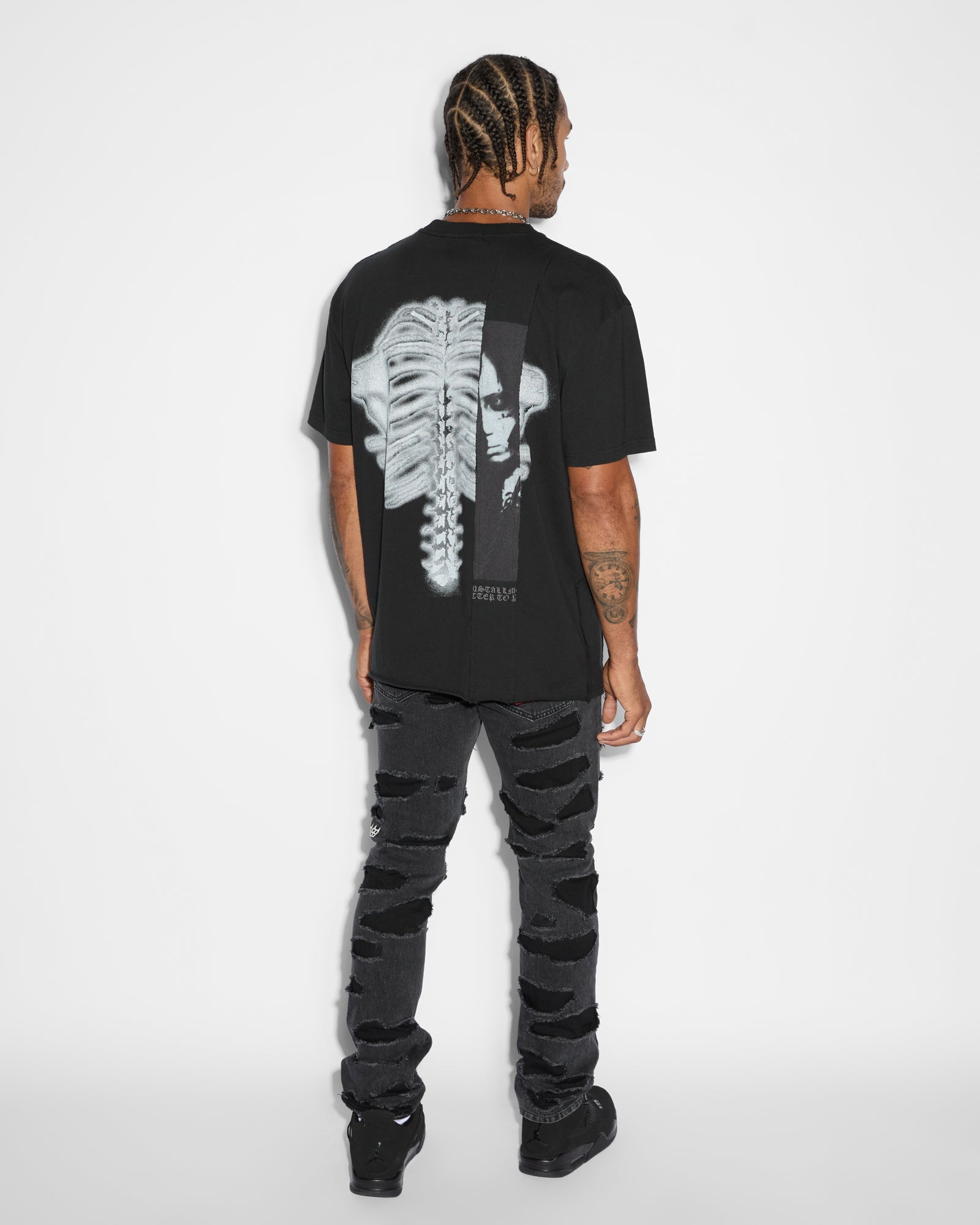 Trippie Redd Biggie SS Tee Blackout - Vintage Rap Music T-Shirt for Men & Women - Perfect for Concerts, Streetwear & Hip Hop Fashion
