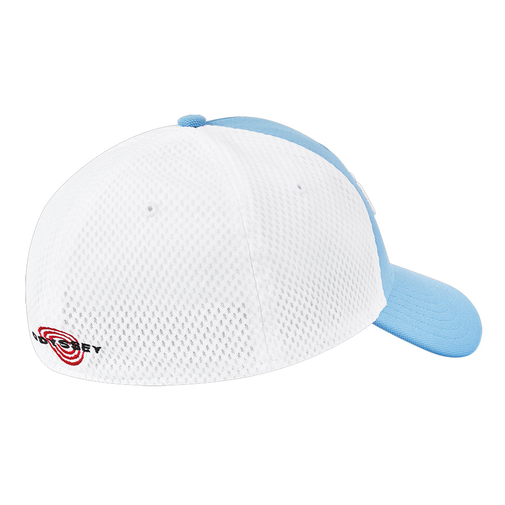 Callaway Men's Mesh Fitted Baseball Cap - Breathable & Adjustable Golf Hat for Outdoor Sports, Running & Casual Wear