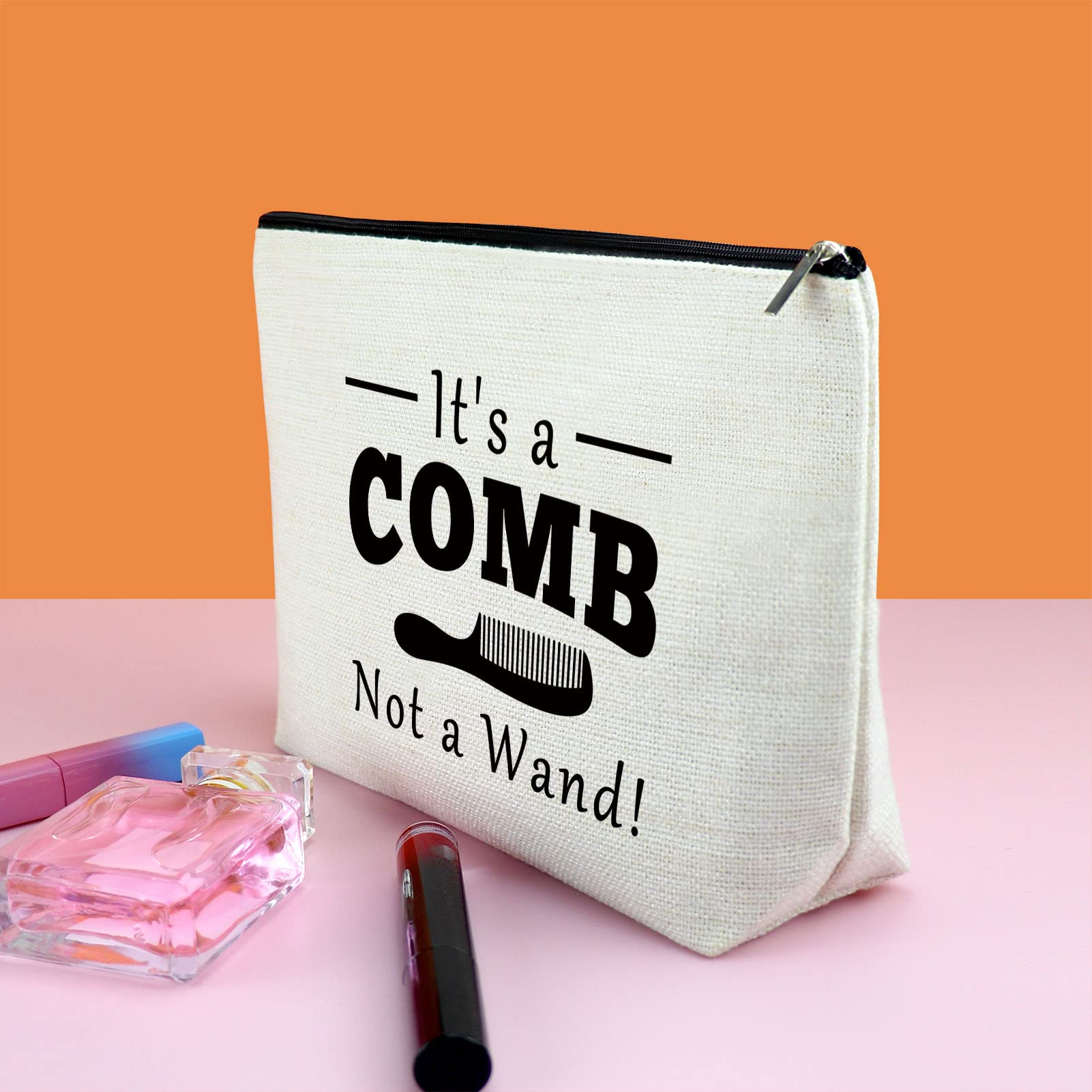 Professional Hairdresser Makeup Bag - Stylish Cosmetic Pouch for Hair Stylists, Salon Gifts & Barber Appreciation - Perfect Graduation Gift for Hairstylists - Ideal for Salon Tools, Travel & Daily Use