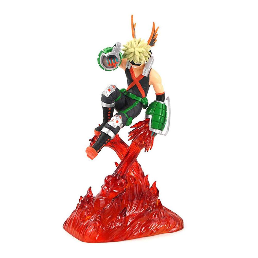 My Hero Academia Bakugou Katsuki Battle Version PVC Action Figure - 27cm Anime Collectible Toy for Display & Gifts | Perfect for Anime Fans, Cosplay Props & Home Decor