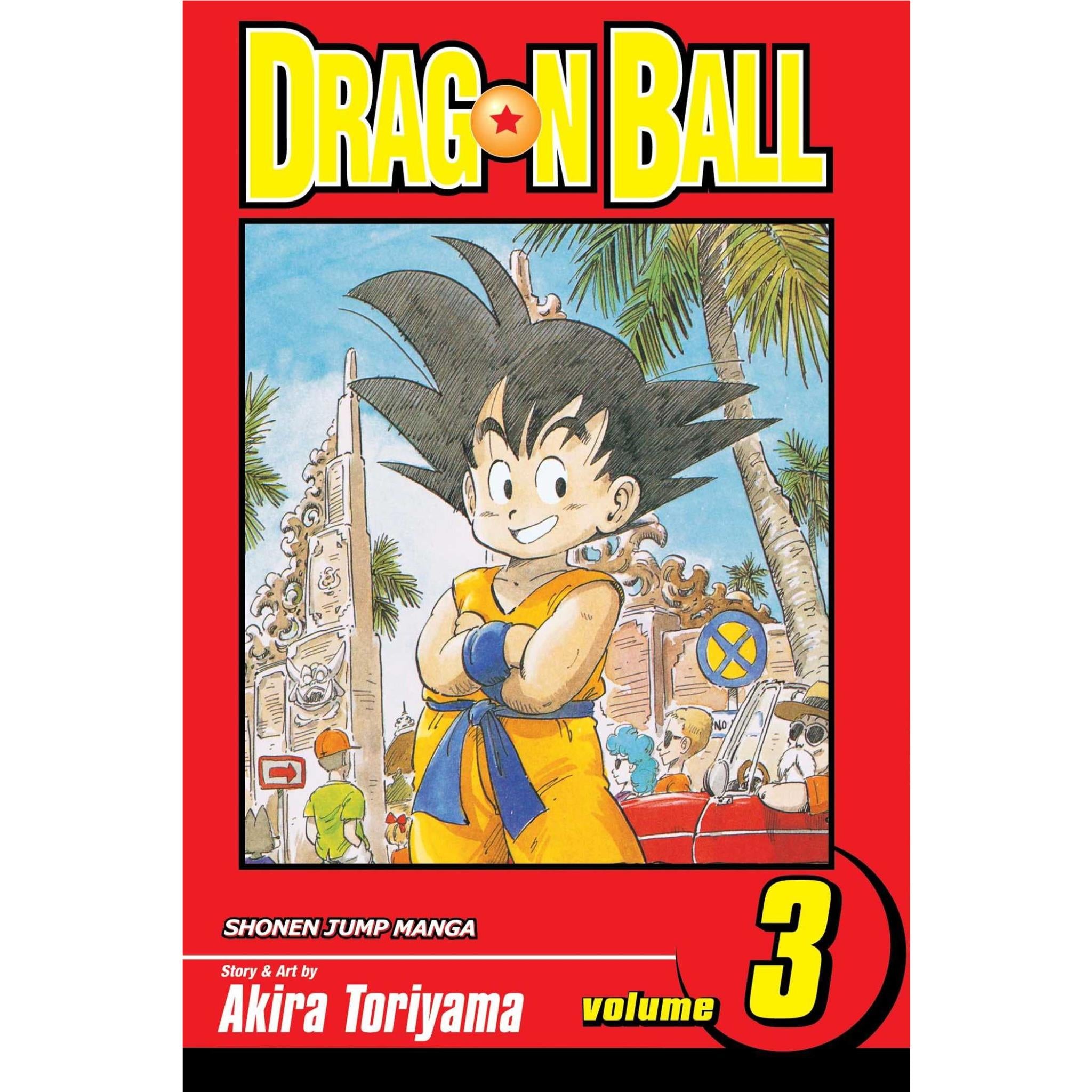 Dragon Ball Vol. 3 by Akira Toriyama - Manga Graphic Novel | Action-Packed Adventure for Anime Fans & Collectors | Perfect for Reading, Gifting & Display