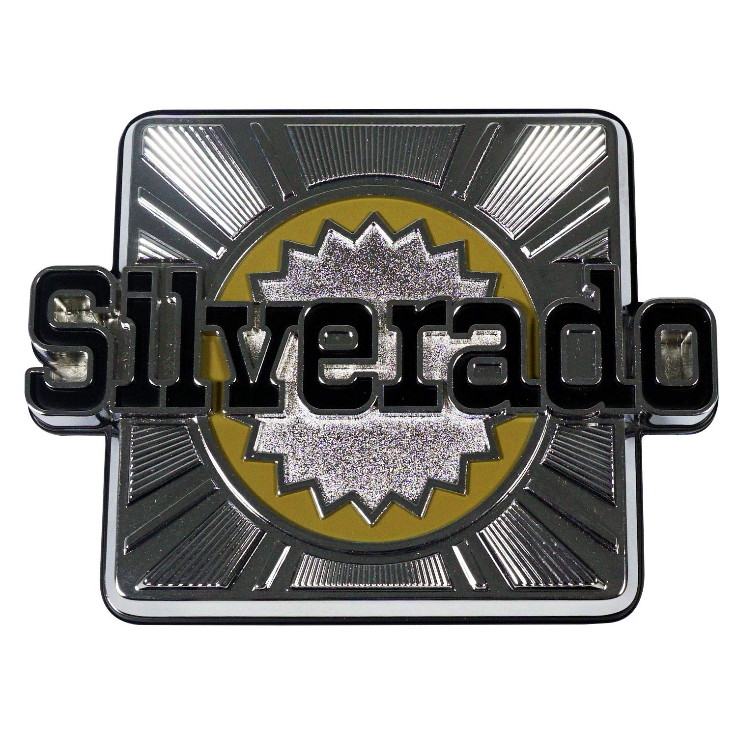 1980-1988 Chevy K5 Blazer 9907 Rear Body Side Emblems - Replacement Badges for Classic Truck Restoration & Off-Road Customization