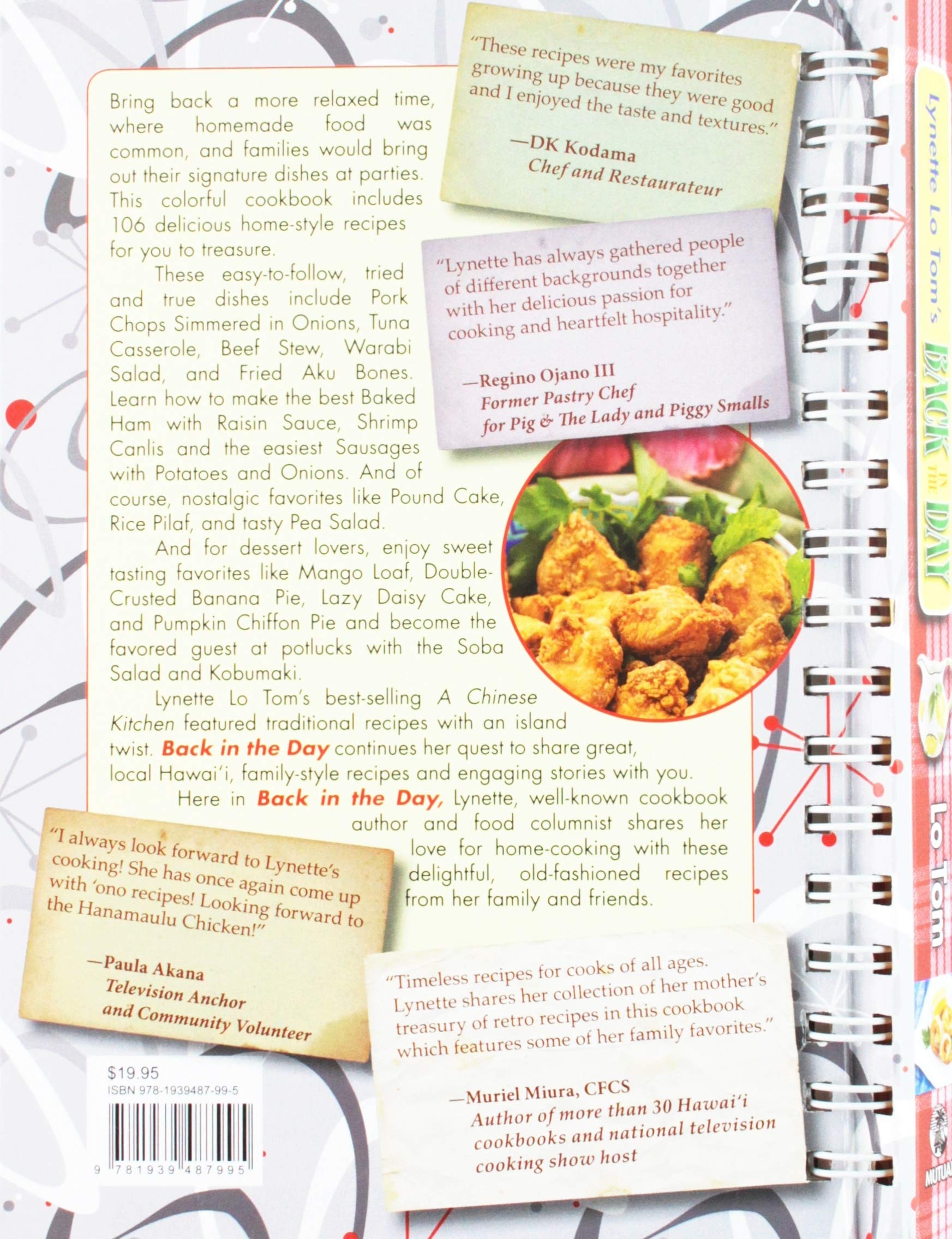 Lynette Lo Tom's Back in the Day: Authentic Hawaiian Comfort Food Recipes from Family & Friends | Perfect for Luaus, Potlucks & Island-Themed Gatherings