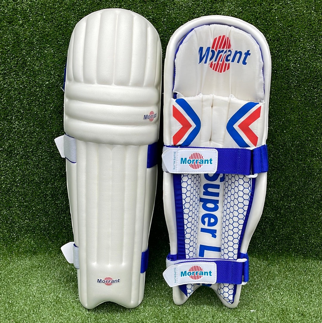 Morrant Super Ultralite Adult Cricket Batting Pads - Lightweight Protective Gear for Cricket Matches & Practice Sessions