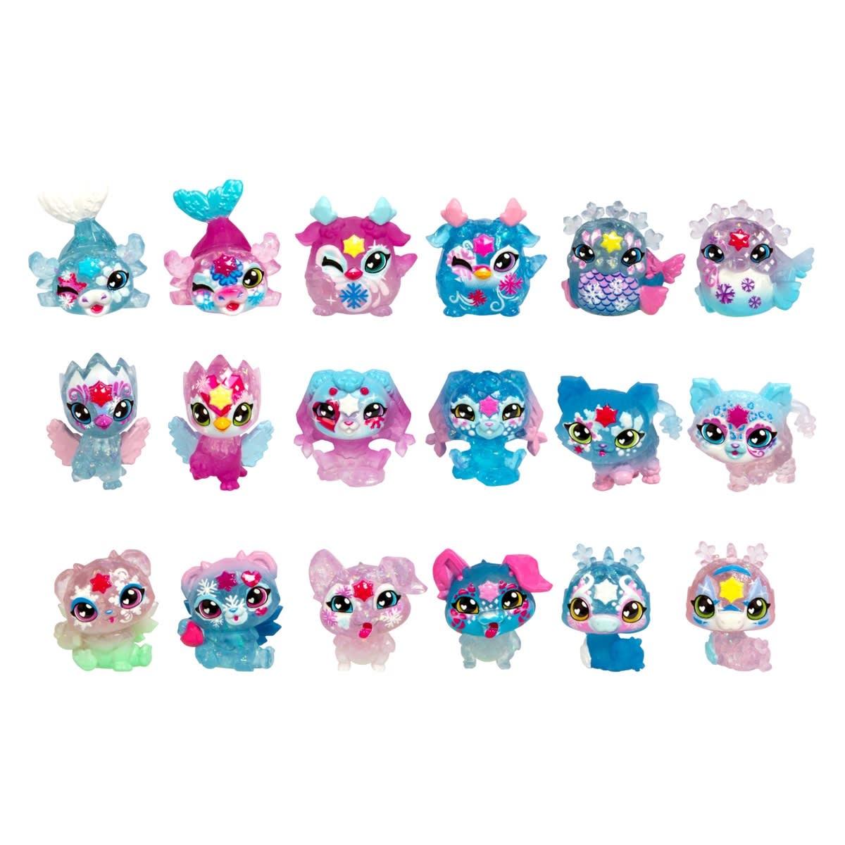 Magic Mixies Minis Shimmerverse Series 1 - 4-Pack Assorted Collectible Toy Figures for Kids | Perfect for Playtime, Party Favors & Display Collections