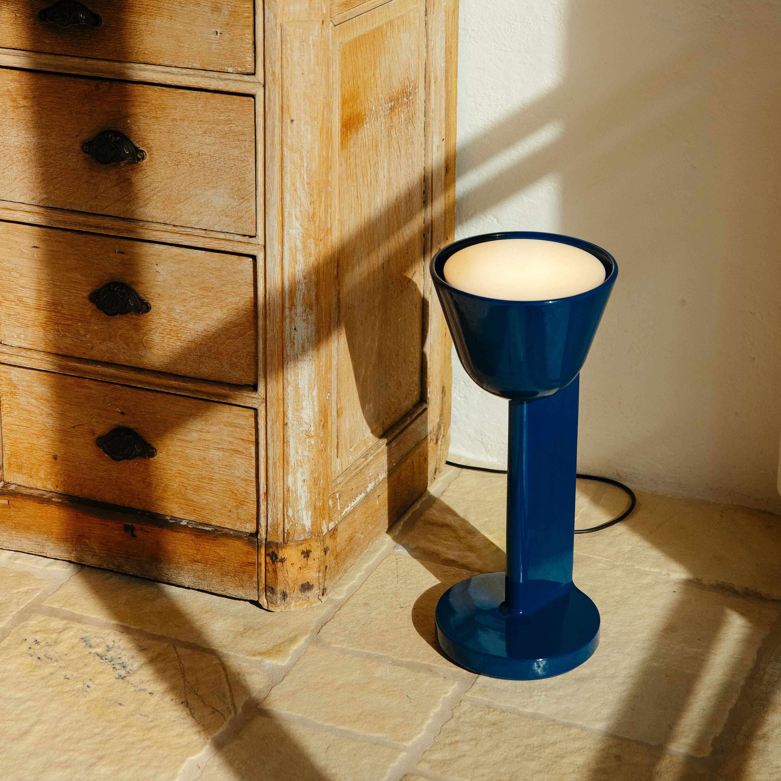 Ceramic Table Lamps for Bedroom & Living Room - Modern Decorative Lighting for Home Office, Nightstand, and Side Table - Elegant Handcrafted Ceramic Lamp with Fabric Shade