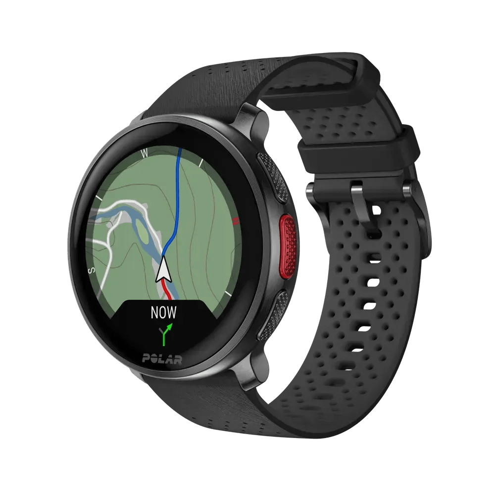 Polar Vantage V3 Premium Multisport GPS Smartwatch - Night Black | Heart Rate Monitor, Sleep Tracking & Workout Analysis | Perfect for Running, Cycling & Swimming