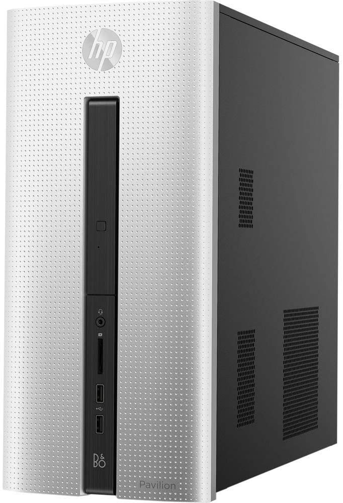 HP Pavilion 550 High Performance Desktop PC - Intel Core i3-4170 Dual-Core Processor 3.7GHz, 6GB DDR3 RAM, 1TB HDD, Bluetooth 4.0, USB 3.0, WiFi, HDMI, Windows 10 Home (Renewed) - Perfect for Home Office, Online Learning & Everyday Computing