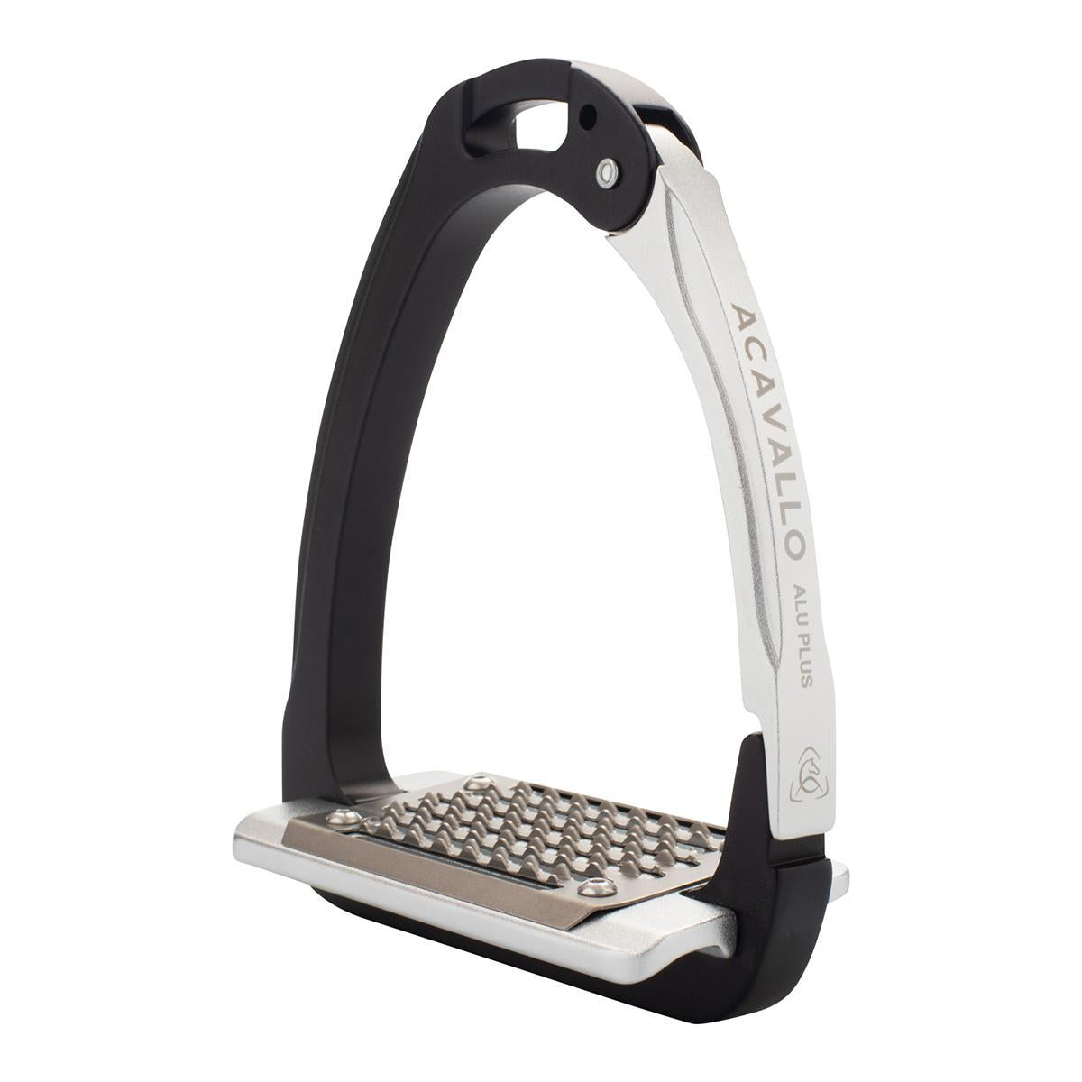 Acavallo Arena Aluplus Aluminum Stirrups 2.0 - Lightweight & Durable Equestrian Stirrups for Horse Riding, Jumping & Dressage