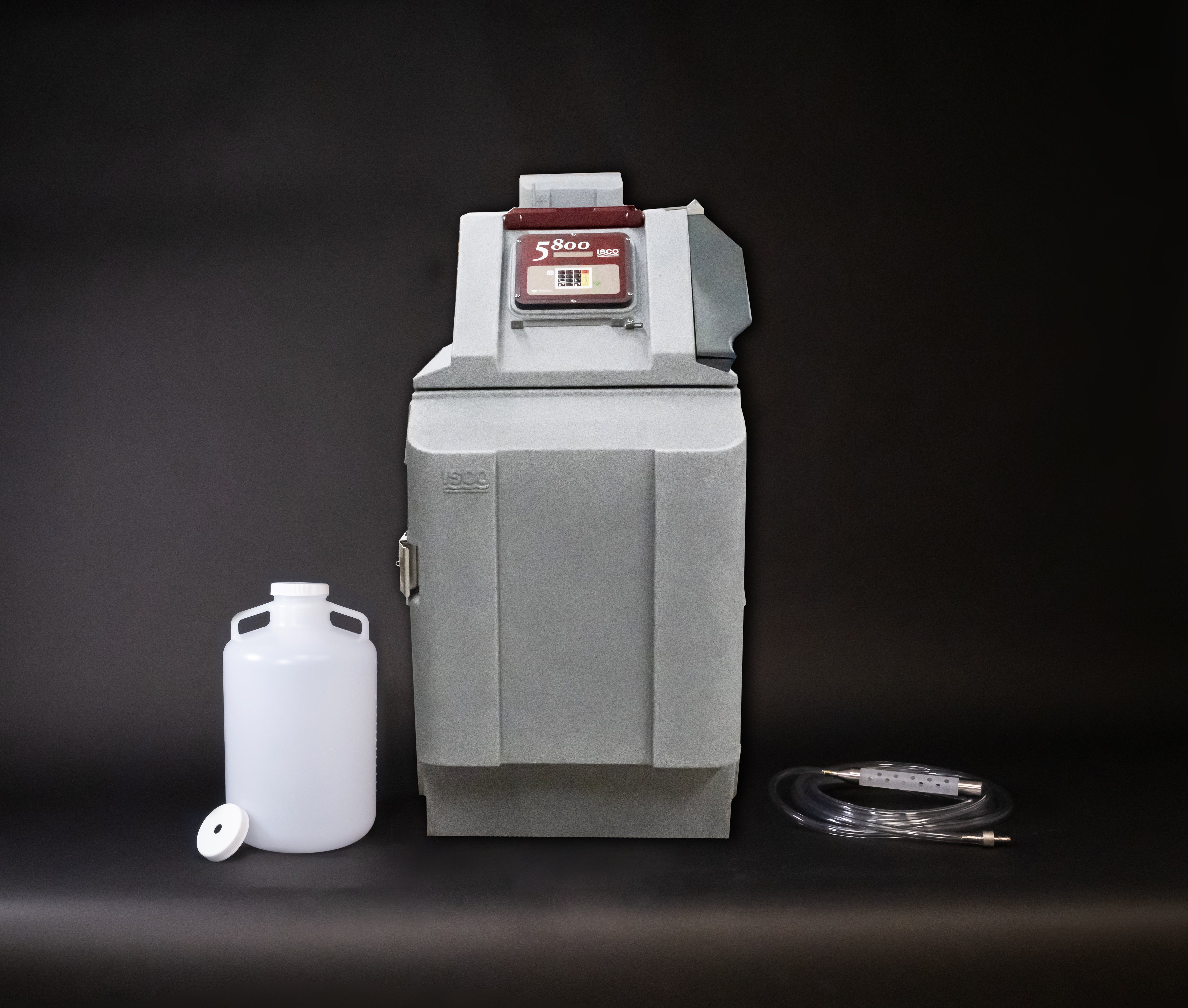 Model 5800 Refrigerated Water Sampler with 5.5 Gallon Polyethylene Bottle - Ideal for Environmental Monitoring, Laboratory Testing & Field Research