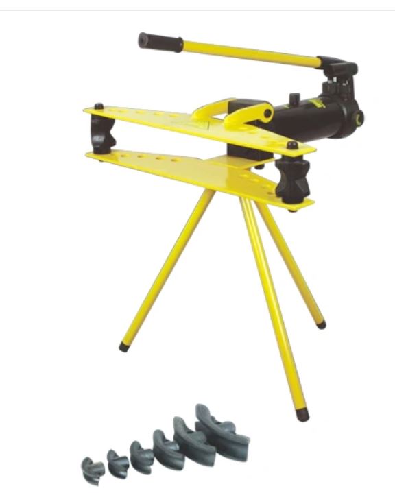 Aiko 1/2 Inch to 2 Inch Hydraulic Pipe Bender Tool | Heavy Duty PBD HHW 2J Model for Metal Pipe Bending | Perfect for Plumbing, HVAC, and Automotive Repair Projects