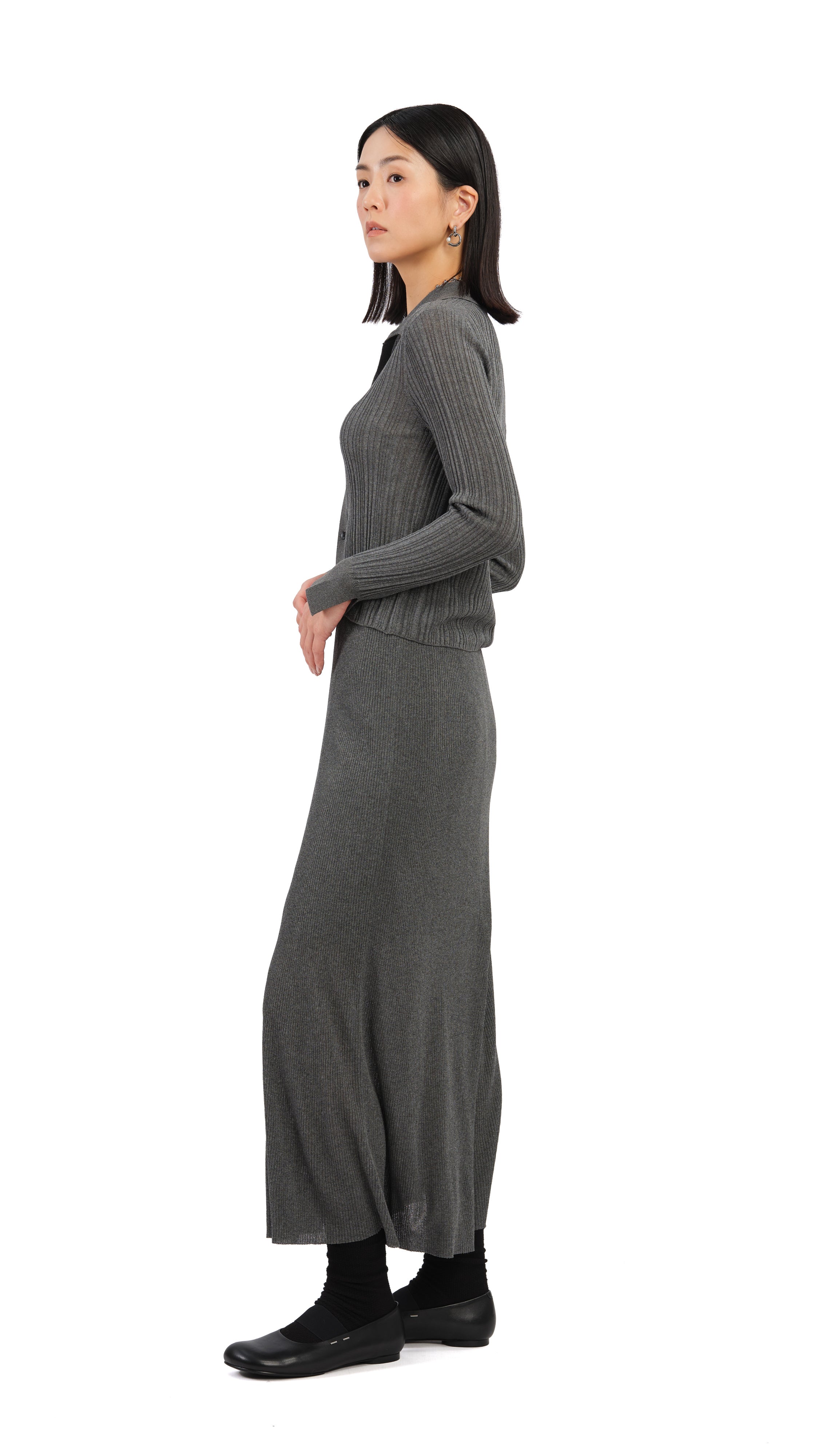 Stylish Lurex Knit Skirt for Women - Trendy Metallic Party Skirt | Perfect for Night Out, Holiday Events & Special Occasions