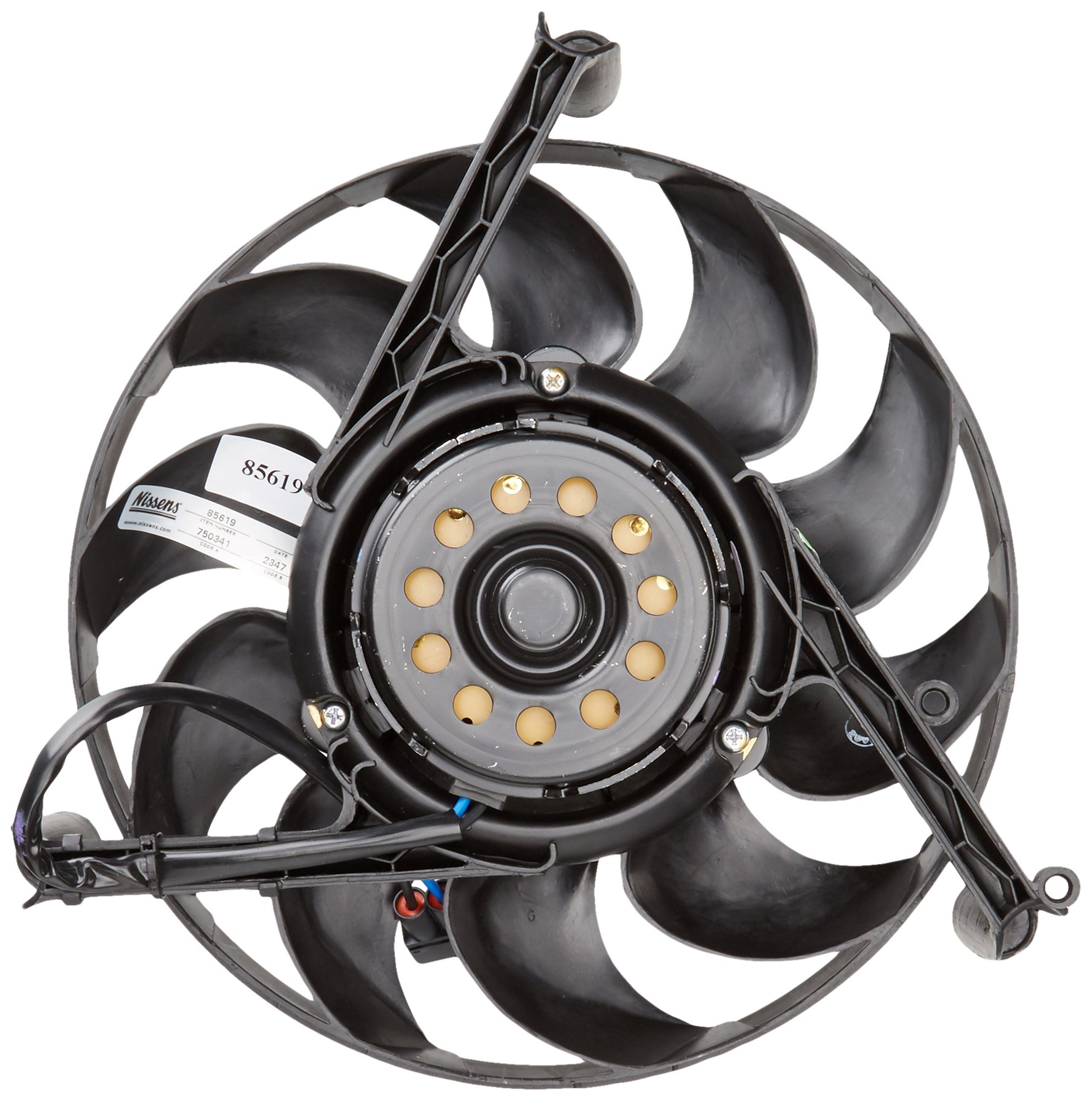 Nissens 85619 Radiator Cooling Fan - High Performance Replacement for Cars & Trucks - Perfect for Overheating Prevention & Engine Cooling in Summer