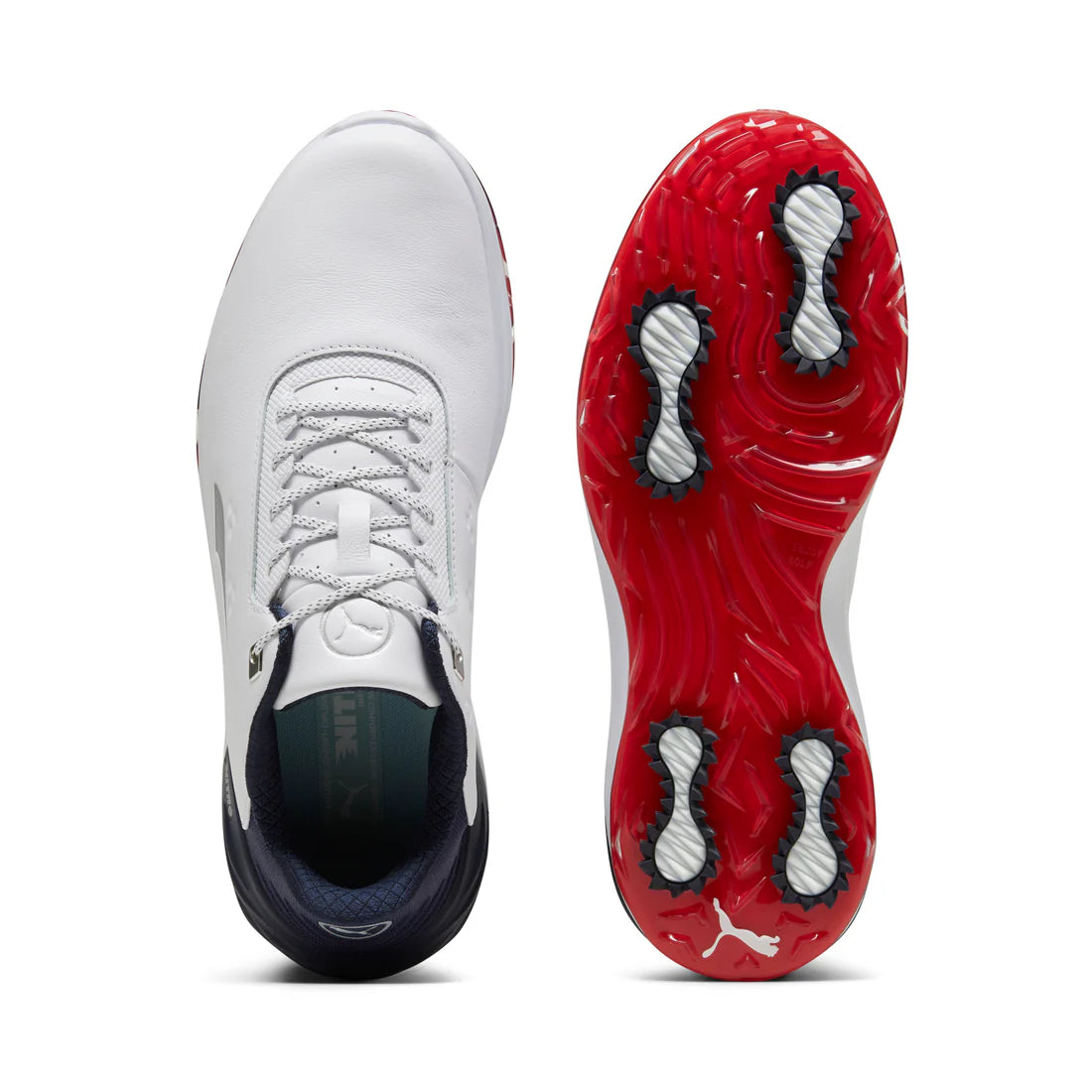 Puma PHANTOMCAT NITRO Men's Golf Shoes - Lightweight & Comfortable Spiked Golf Shoes for Men - Perfect for Golf Course & Driving Range