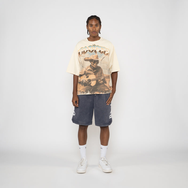 Godspeed New York Virtuoso T-Shirt in Bone - Premium Cotton Casual Tee for Men & Women | Perfect for Streetwear, Everyday Wear & Urban Fashion