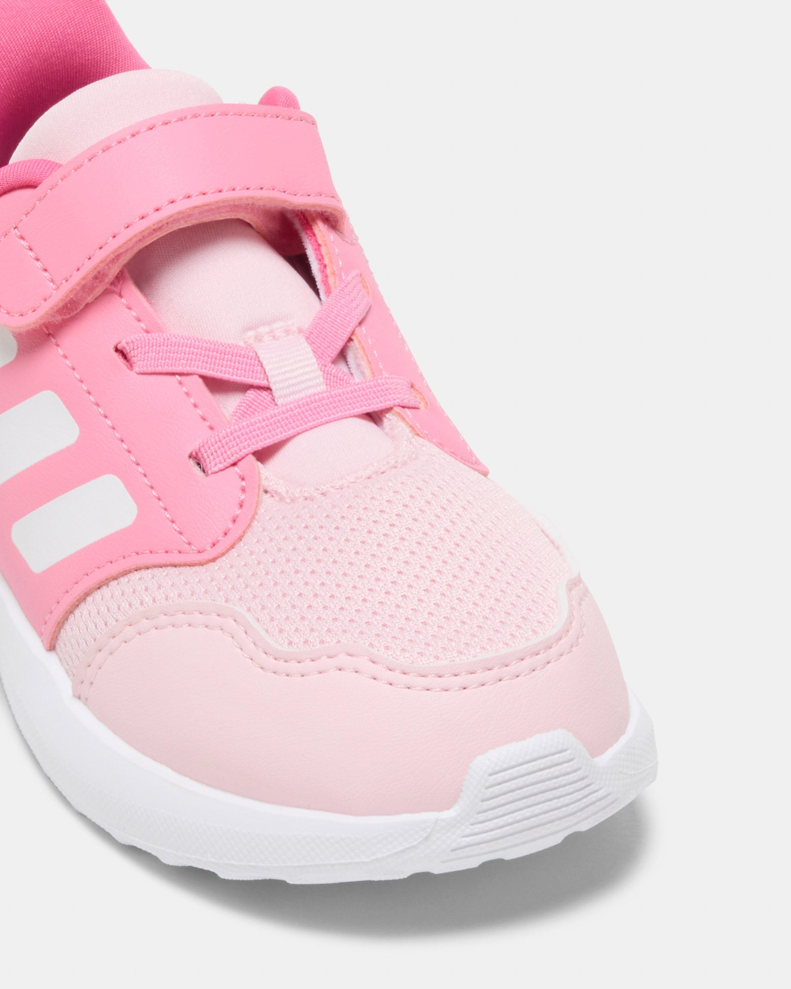Tensaur Run 3.0 Self-Tying Elastic Baby Shoes - Lightweight Infant Sneakers for Boys & Girls (Pink/White) - Perfect for Running, Walking & Playtime