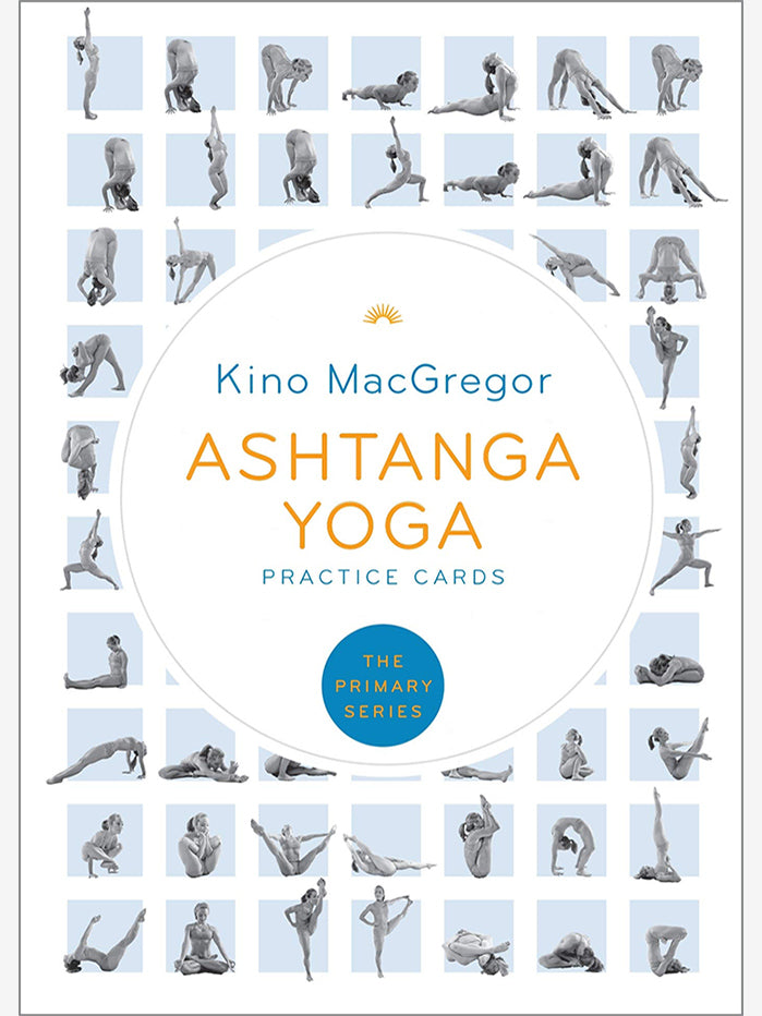 Ashtanga Yoga Practice Cards - 50 Illustrated Poses for Home & Studio Workouts - Perfect for Beginners & Advanced Yogis