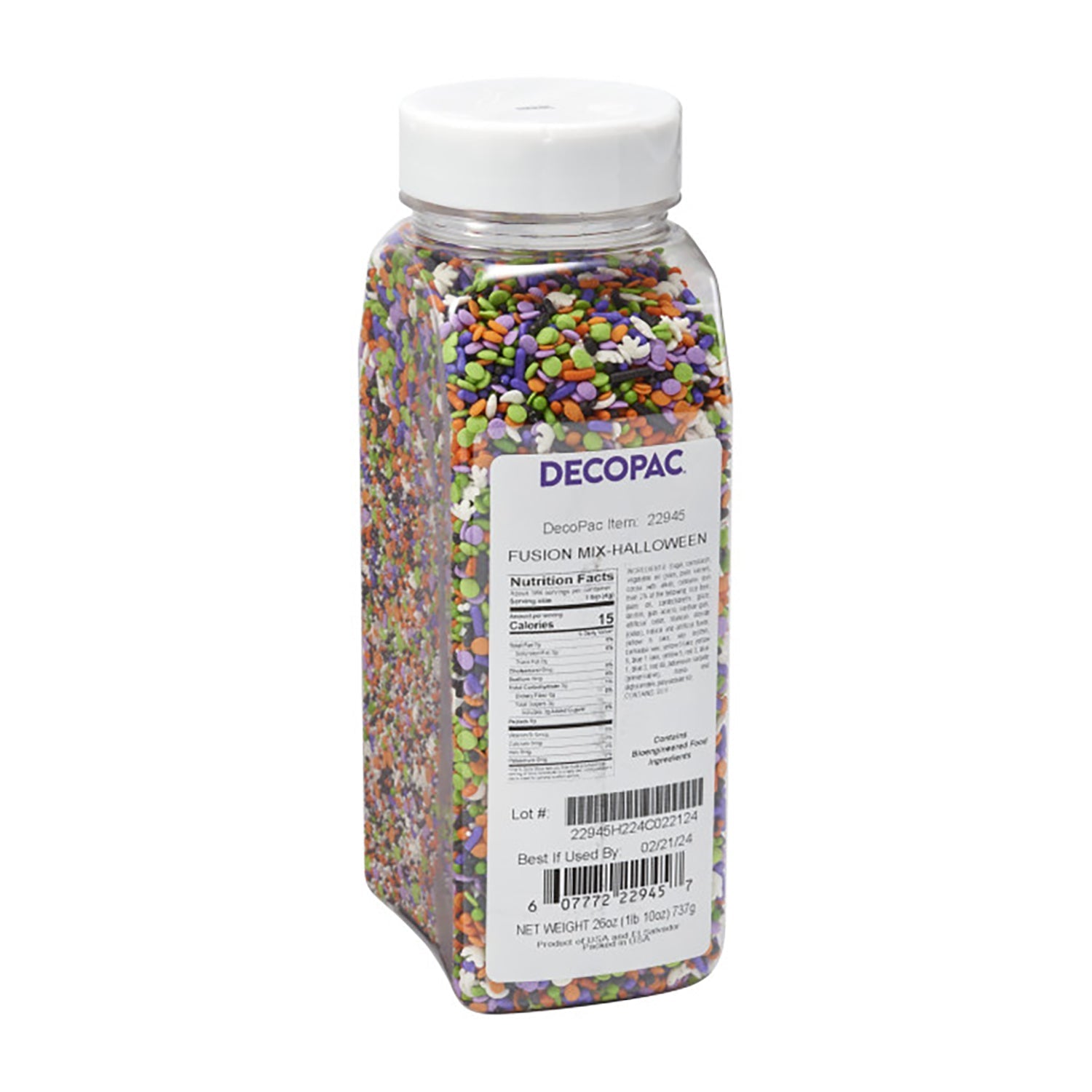 DecoPac Halloween Fusion Mix - 26oz Tub of Edible Decorating Icing for Cakes, Cookies & Cupcakes | Perfect for Halloween Baking & Party Treats