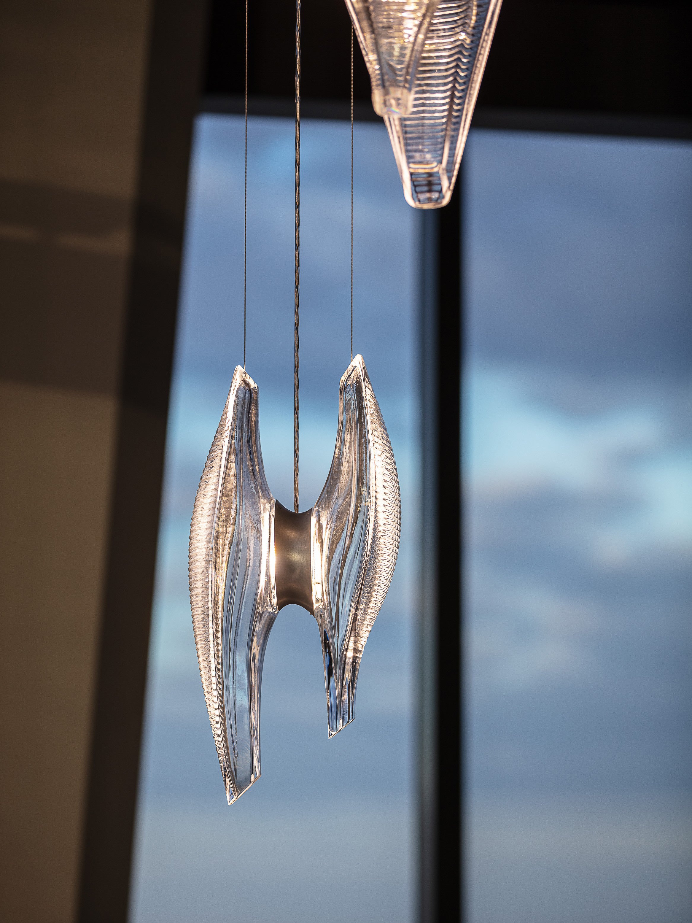 Modern Duna Pendant Light - Sleek Scandinavian Style Hanging Lamp for Dining Room, Kitchen Island, or Living Room Decor