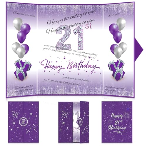 Purple Silver 21st