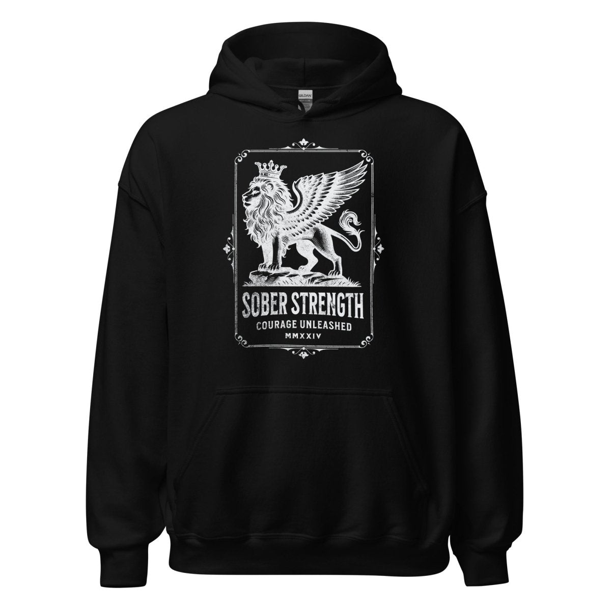 Sobriety Strength Unisex Hoodie - Comfortable & Stylish Pullover for Men & Women - Perfect for Recovery, Workouts, and Casual Wear