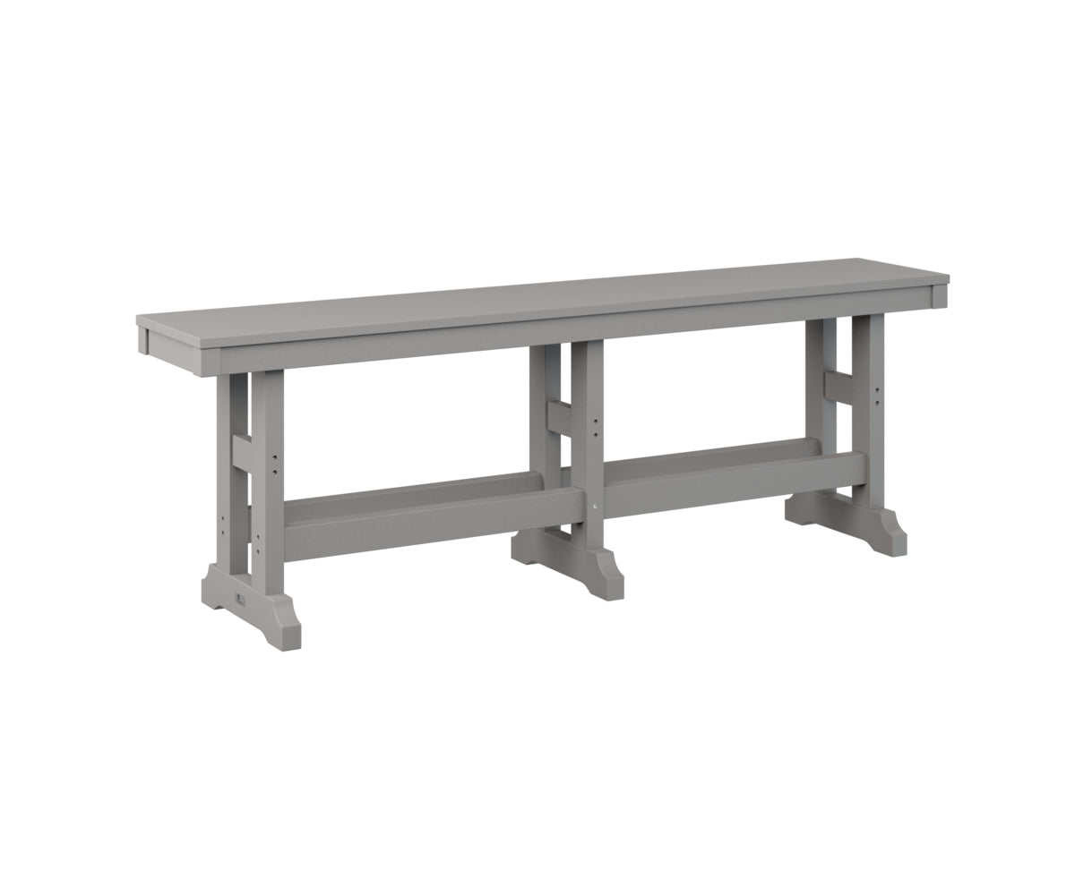 Berlin Gardens Garden Classic 66-Inch Outdoor Counter Height Bench - Perfect for Patio, Deck, Garden & Backyard Dining