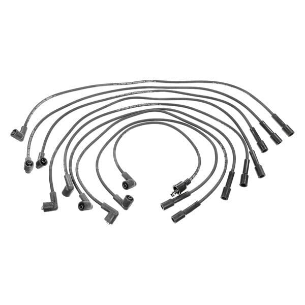 Standard Motor Products 2801 High-Performance Spark Plug Wire Set - Compatible with Ford, Chevy & Dodge - Durable Ignition Wires for Smooth Engine Performance - Perfect for DIY Auto Repairs & Engine Upgrades