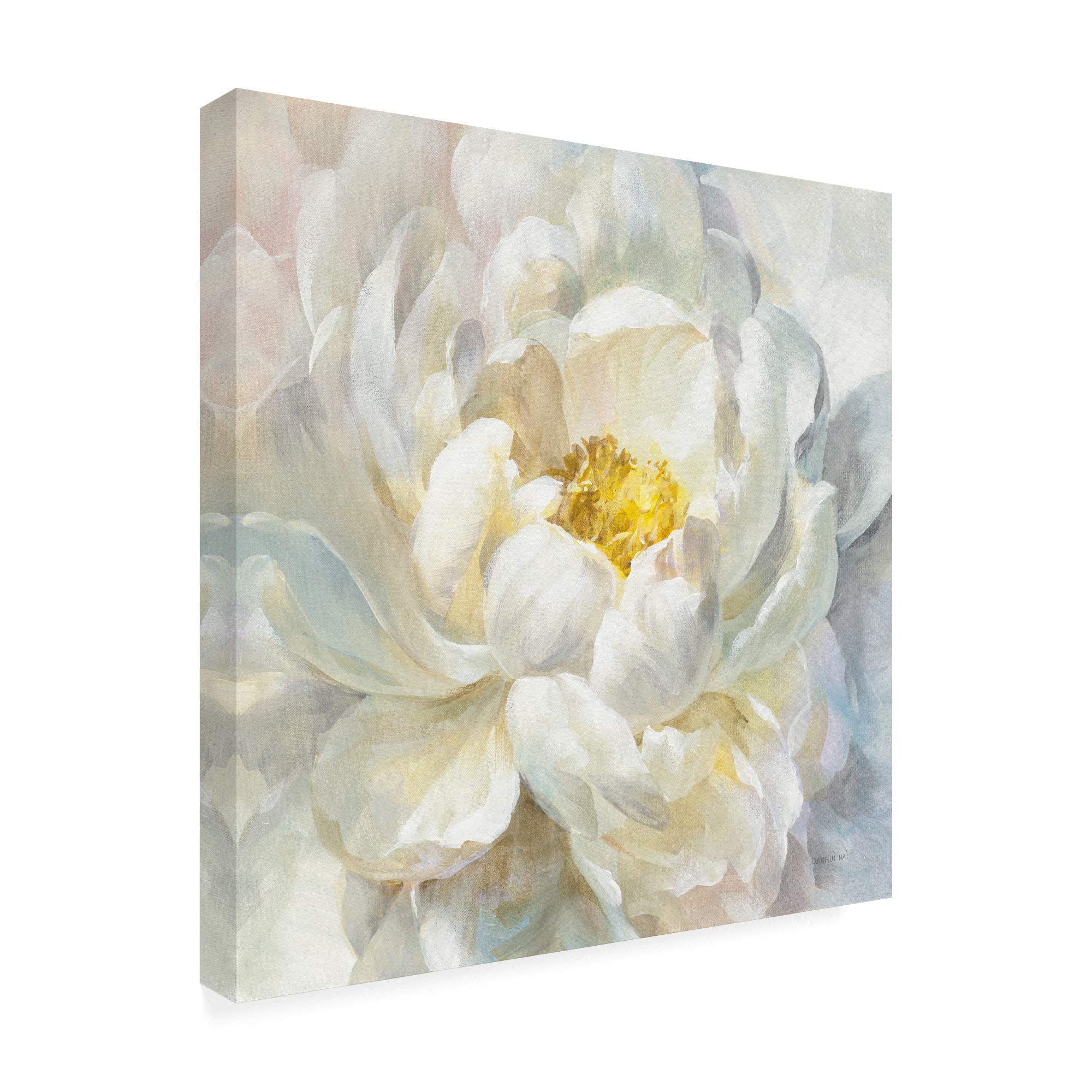 Danhui Nai Summer Joy I 18x18 Fine Art Canvas Print - Vibrant Floral Wall Decor for Living Room, Bedroom & Office
