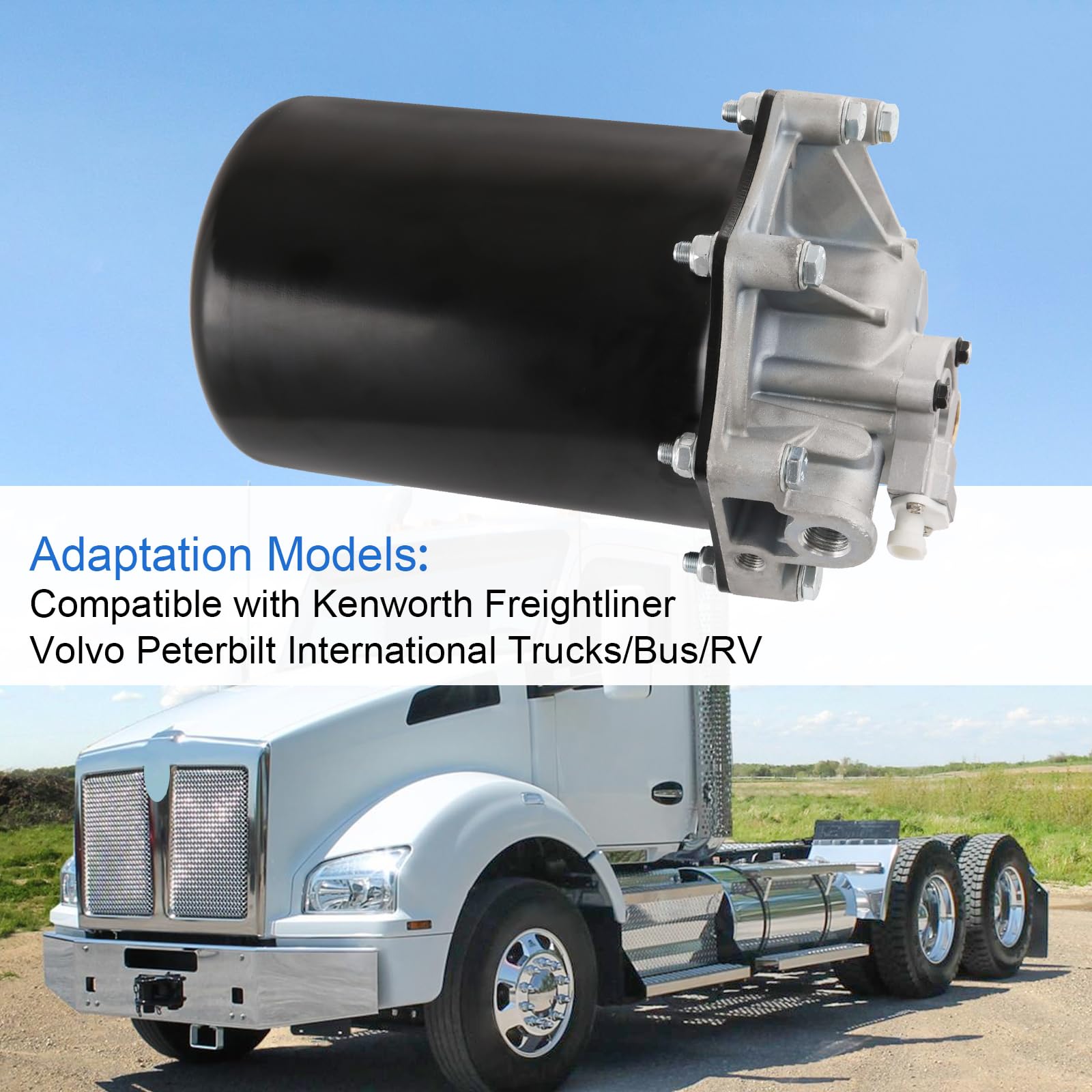 065225 AD9 Air Dryer Replacement - Compatible with AD-9, 109685, F224680, 26QE377 - Ideal for Truck & Heavy Equipment Air Brake Systems