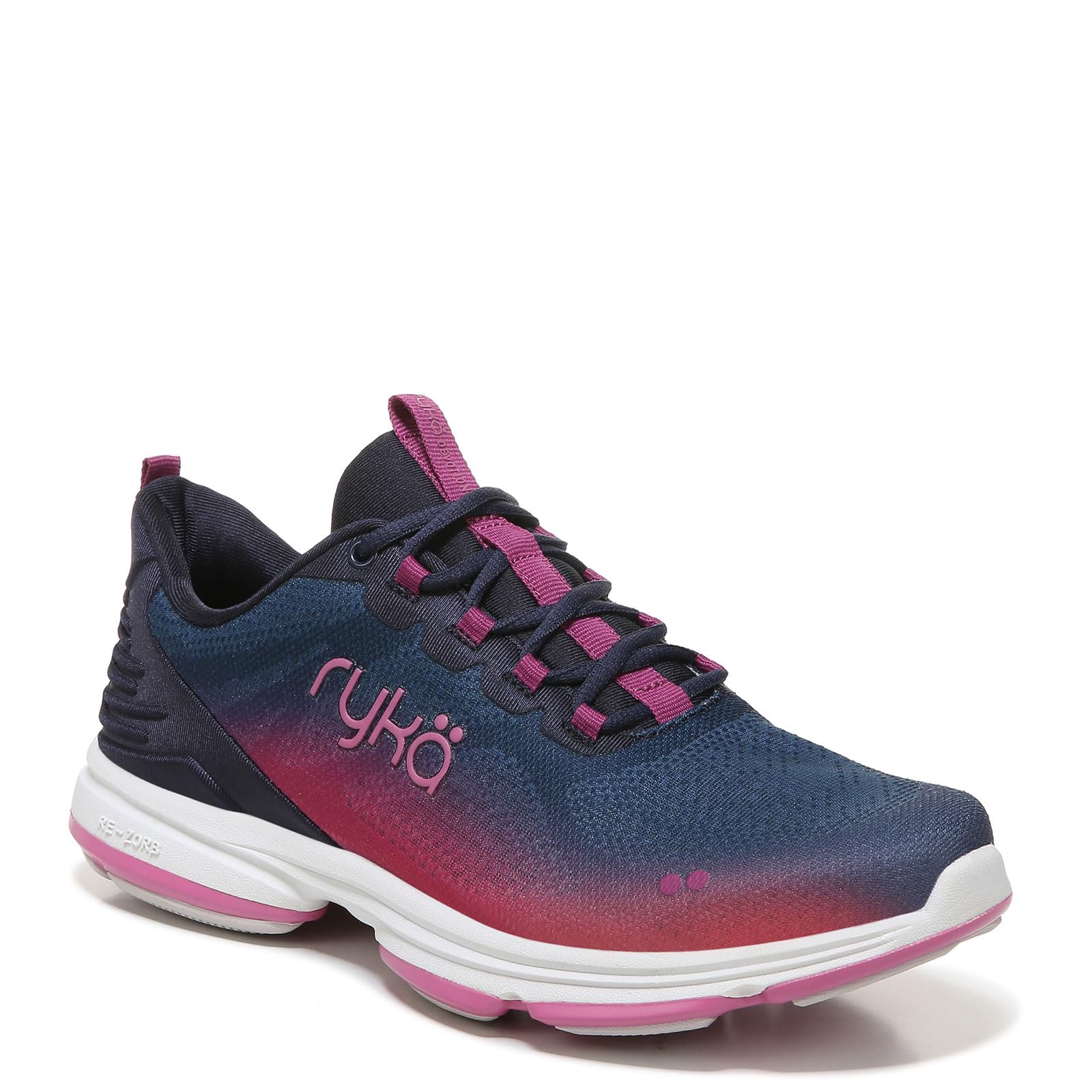 Ryka Women's Devotion Plus 4 Walking Shoes - Navy Blue - Size 6.5 M - Comfortable Athletic Shoes for Women - Perfect for Walking, Jogging & Gym Workouts