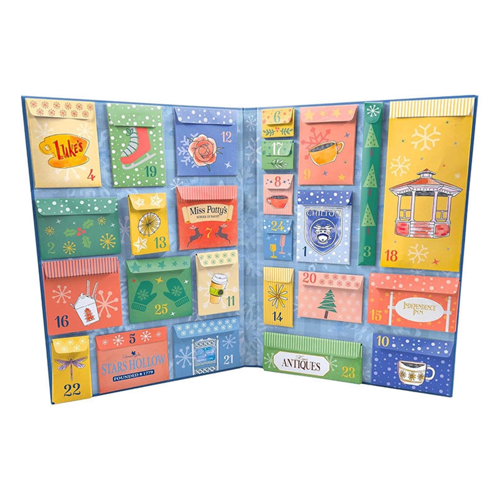 Gilmore Girls Advent Calendar 2024 - 24 Days Christmas Countdown Calendar for Fans, Perfect Holiday Gift for Women, Best Friends & Adults - Great for Christmas Decorations & Gift Exchanges (1 Piece)