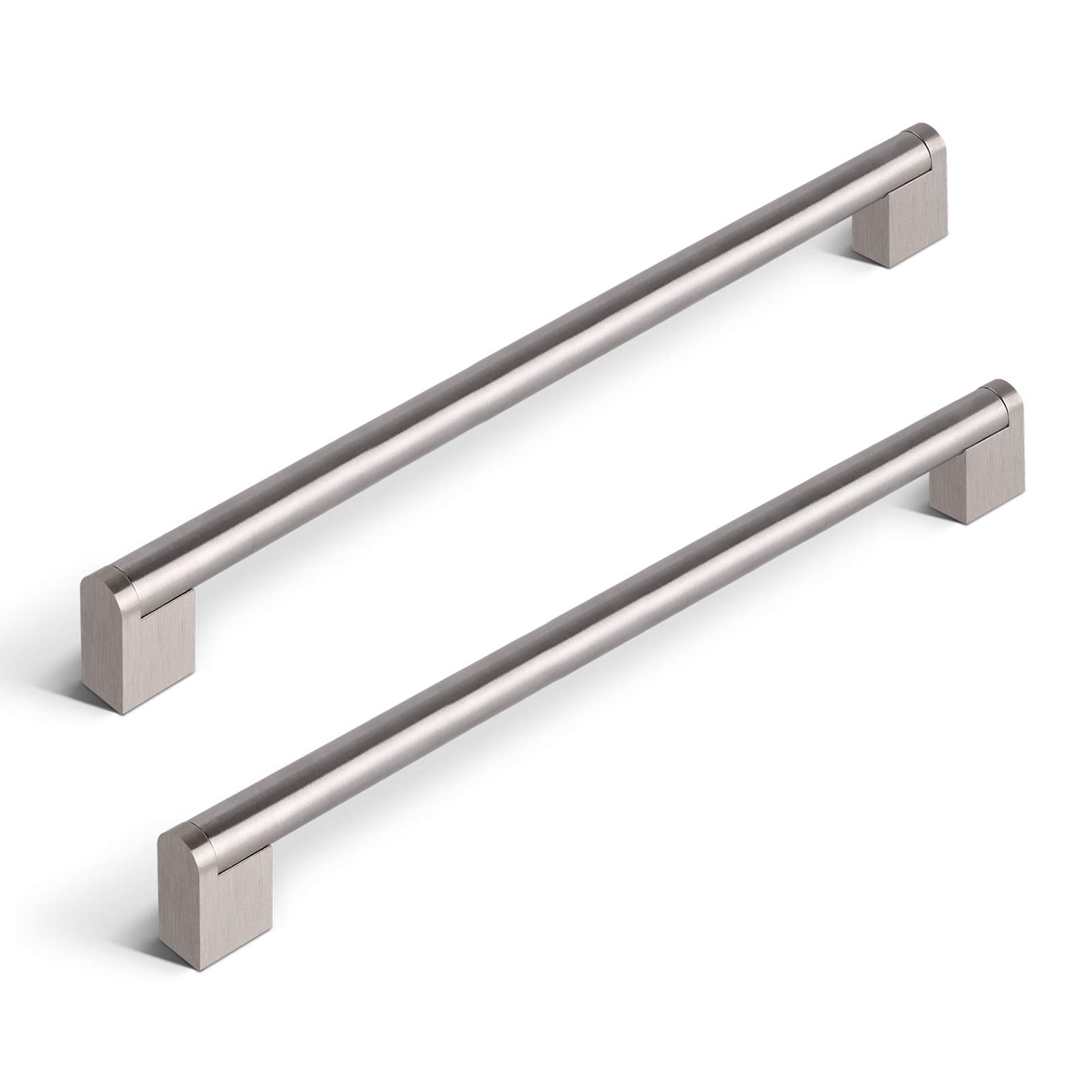 5-Pack Stainless Steel Euro Bar Cabinet Pulls - 8-3/4