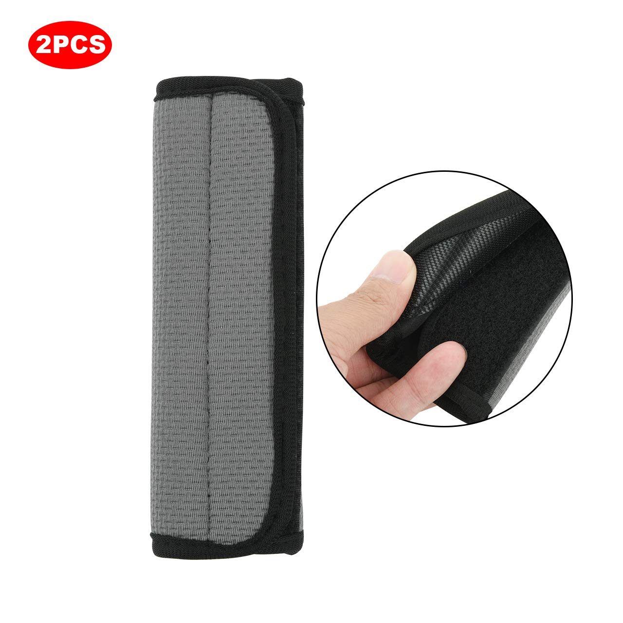 2-Pack Microwave Oven Door Handle Cover - Heat Resistant, Non-Slip Grip Protector for Microwave, Dishwasher & Refrigerator Handles (Gray) - Perfect for Kitchen Safety & Easy Cleaning