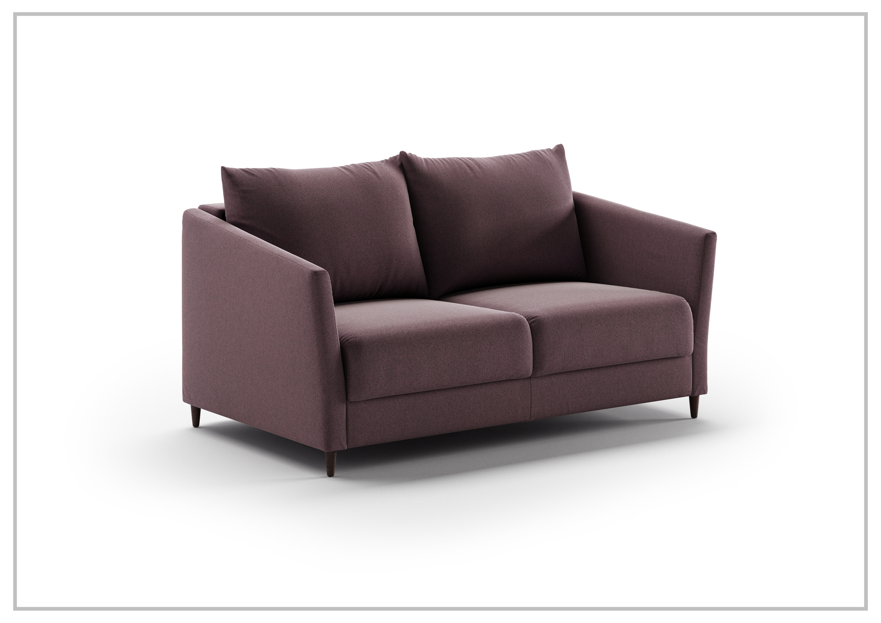Luonto Erika Full XL Fabric Sofa Sleeper with Nest Mechanism - Comfortable Convertible Sleeper Sofa for Living Room, Guest Room & Small Spaces